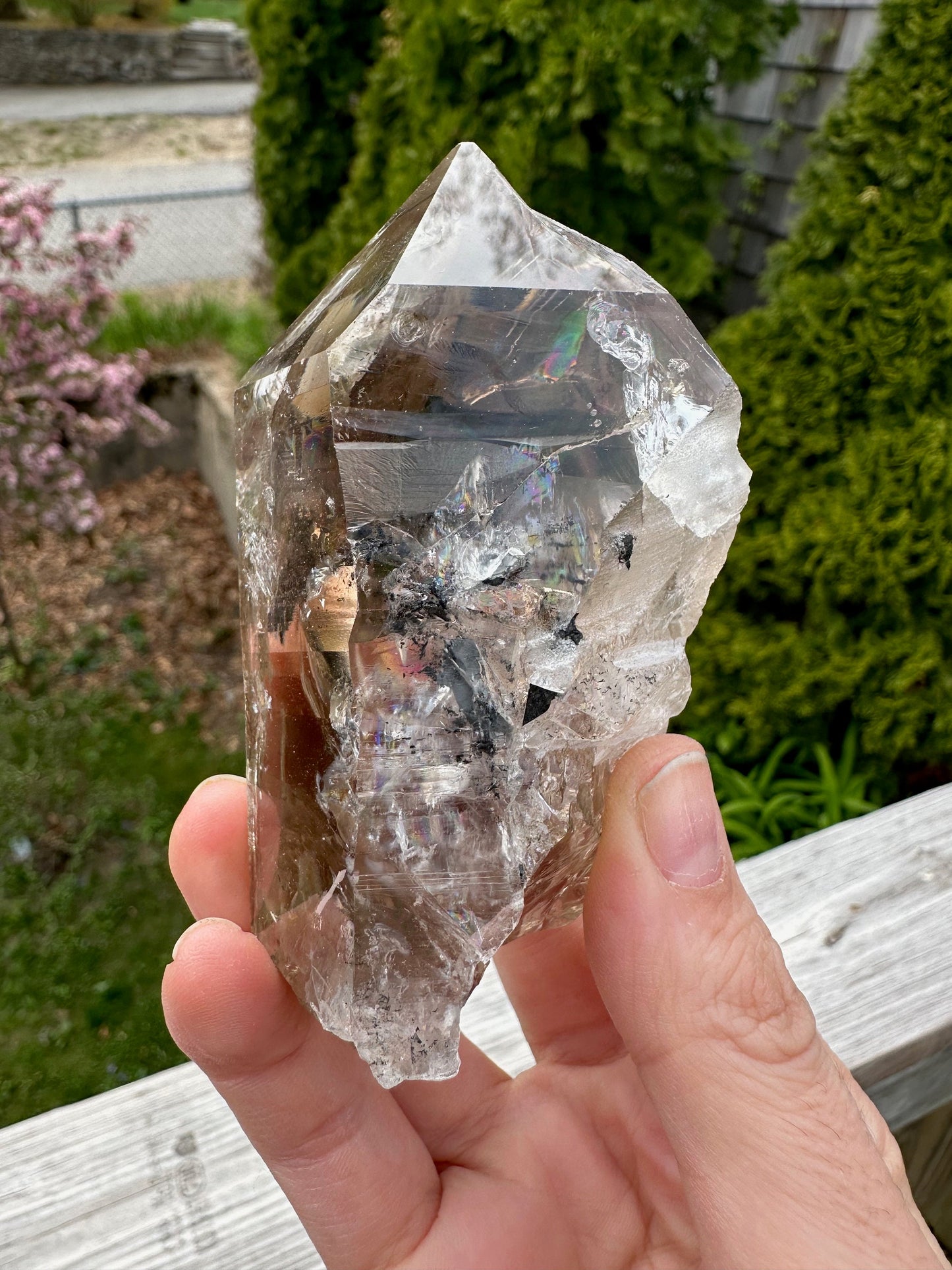Brandberg Smoky Quartz Point from Namibia Africa