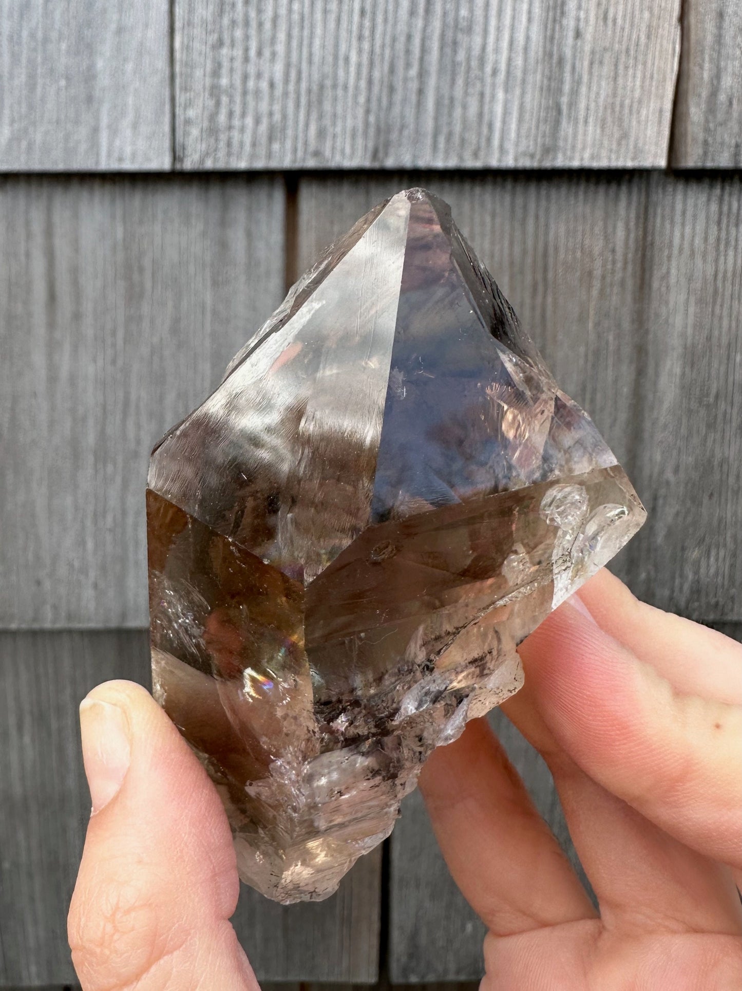 Brandberg Smoky Quartz Point from Namibia Africa