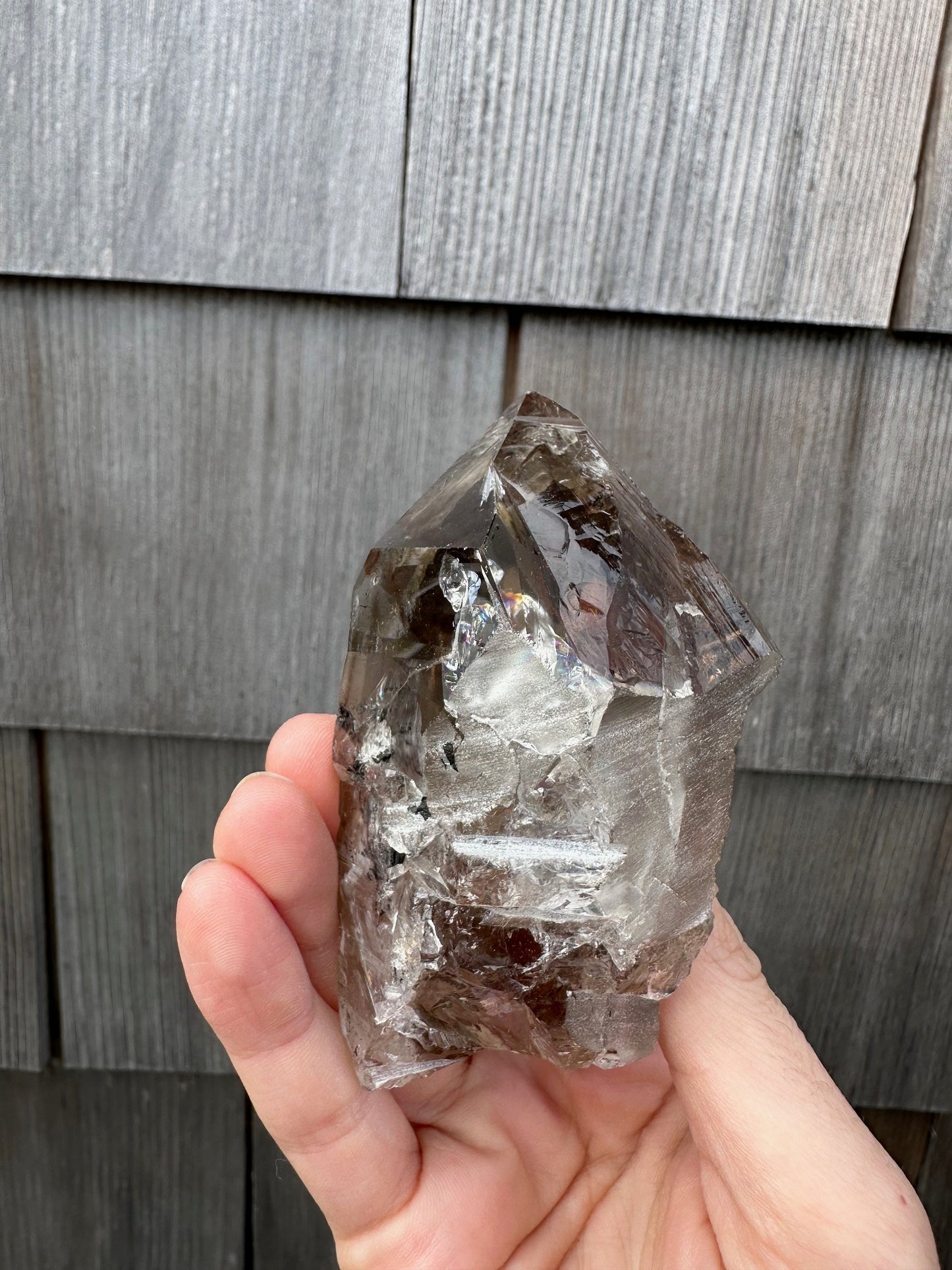Brandberg Smoky Quartz Point from Namibia Africa
