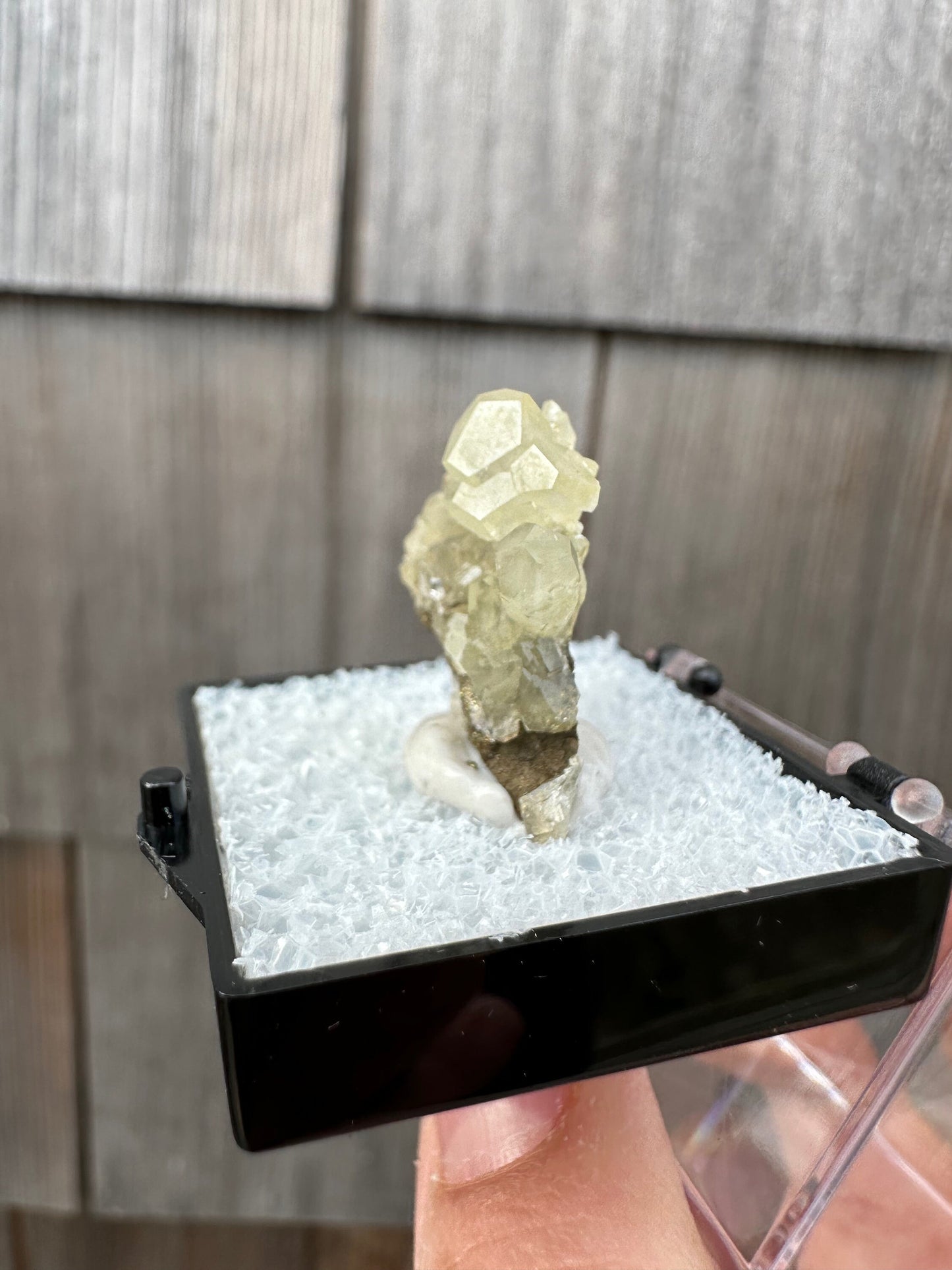 Calcite with Chalcopyrite on Matrix from China