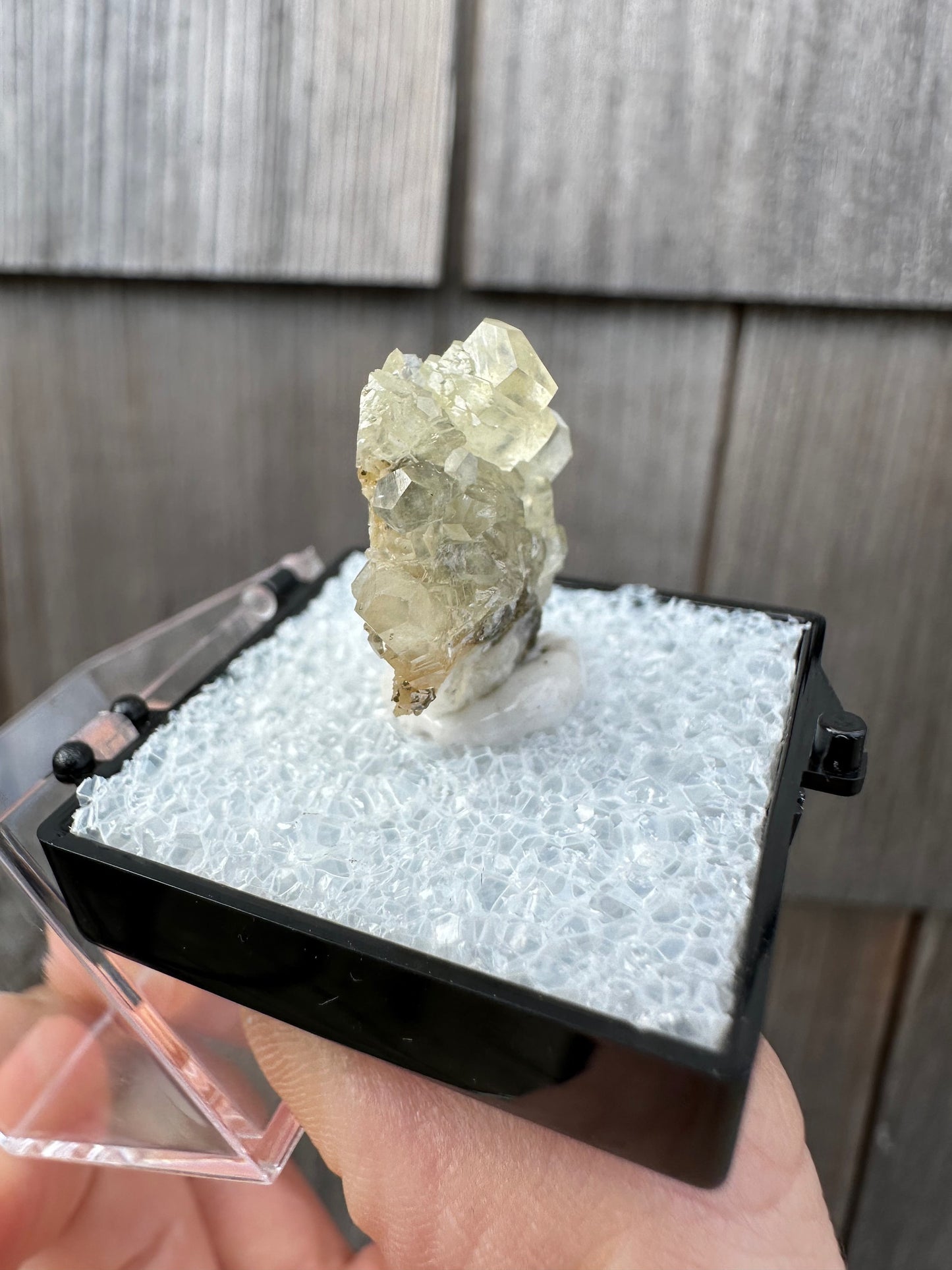Calcite with Chalcopyrite on Matrix from China