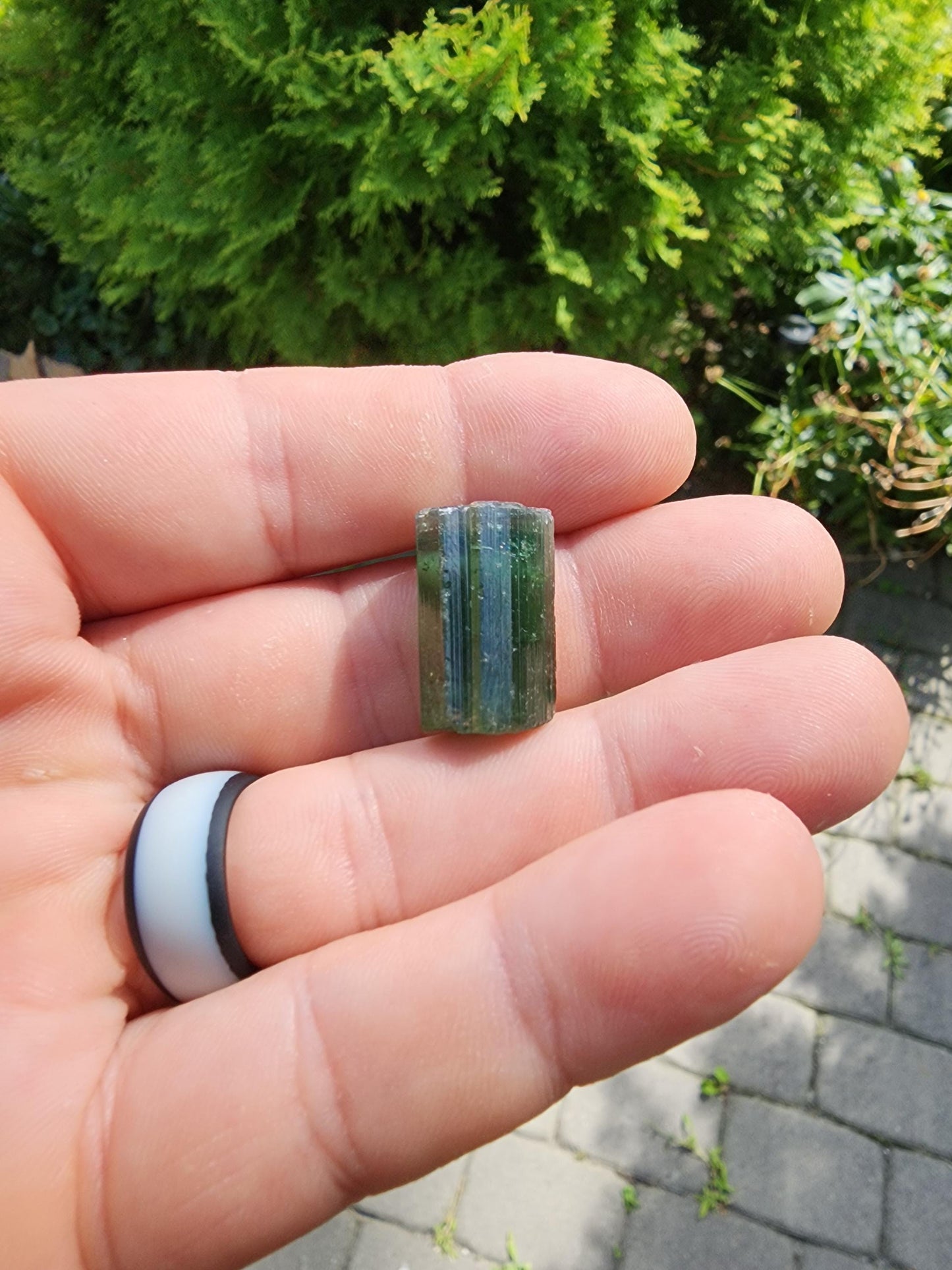 6 Grams Elbaite Tourmaline Crystal from Brazil