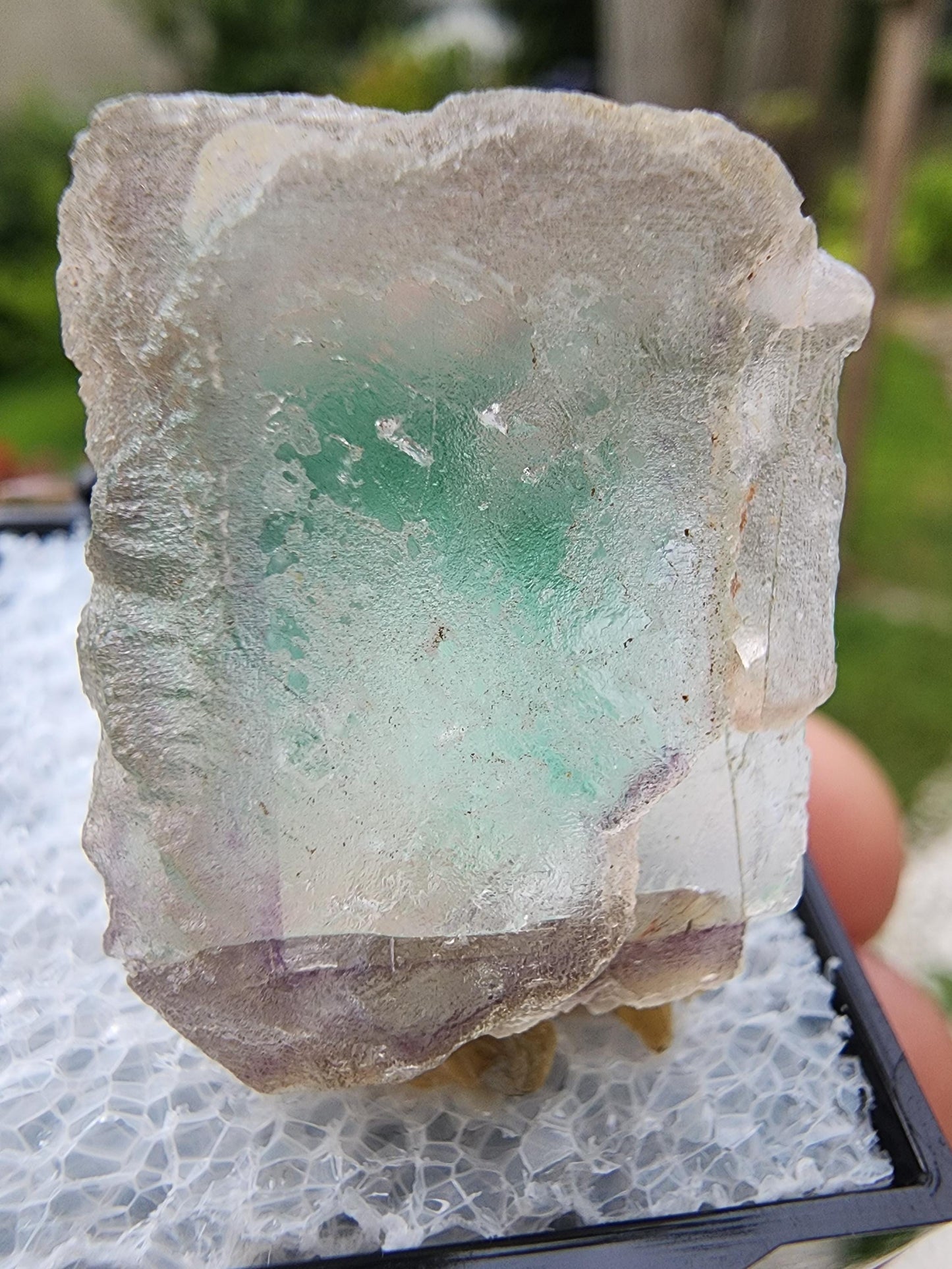 Fluorite Crystal from Erongo, Namibia