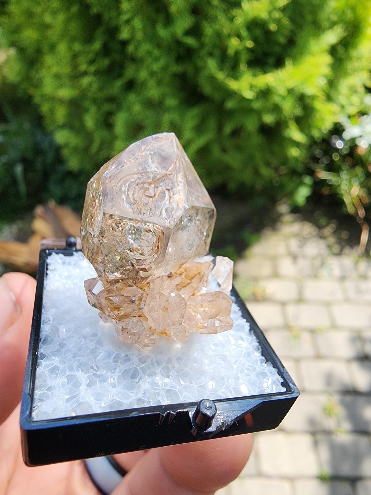 Quartz Crystal Cluster from Erongo, Namibia
