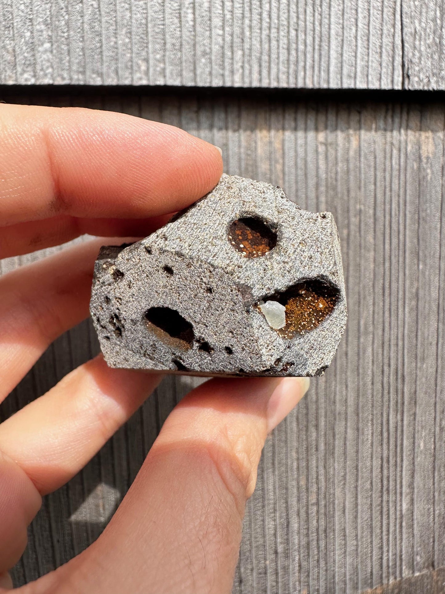 Botryoidal Calcite on Matrix from China