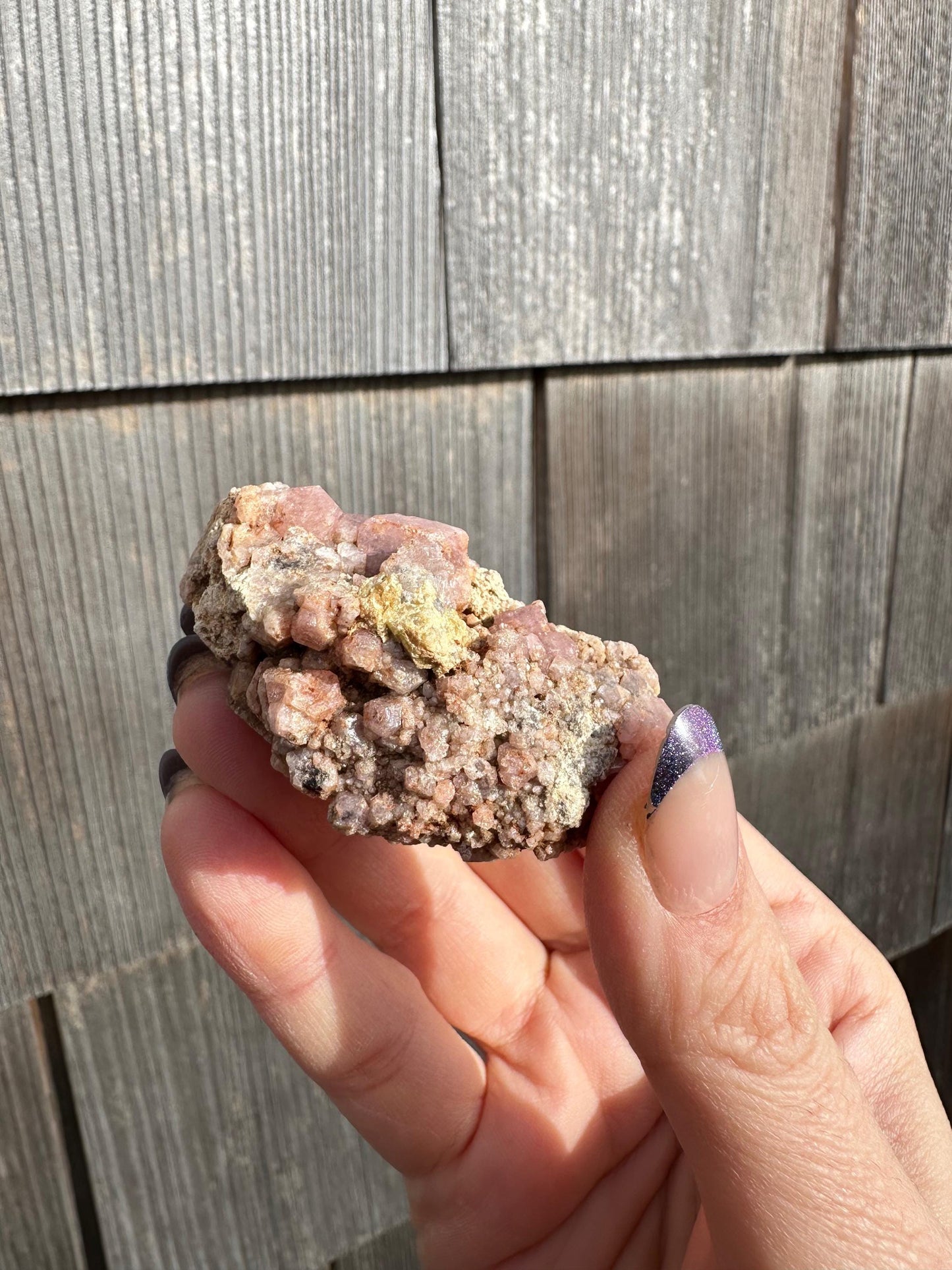 Pink Grossular Garnet from Xalostoc, Mexico