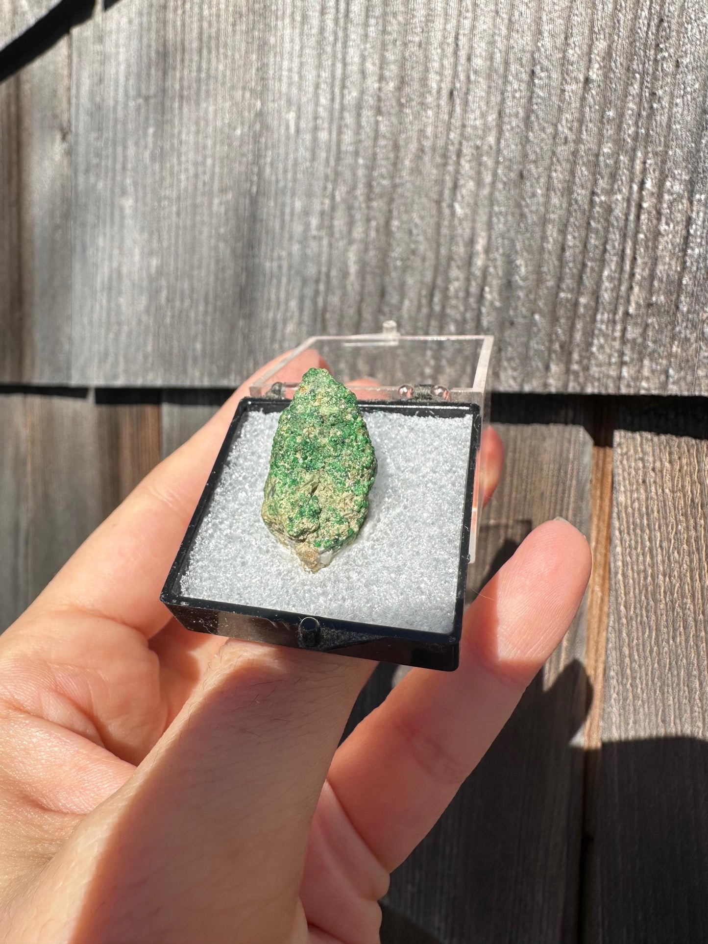 Chromium Grossular Garnet from Orford Nickel Mine Canada