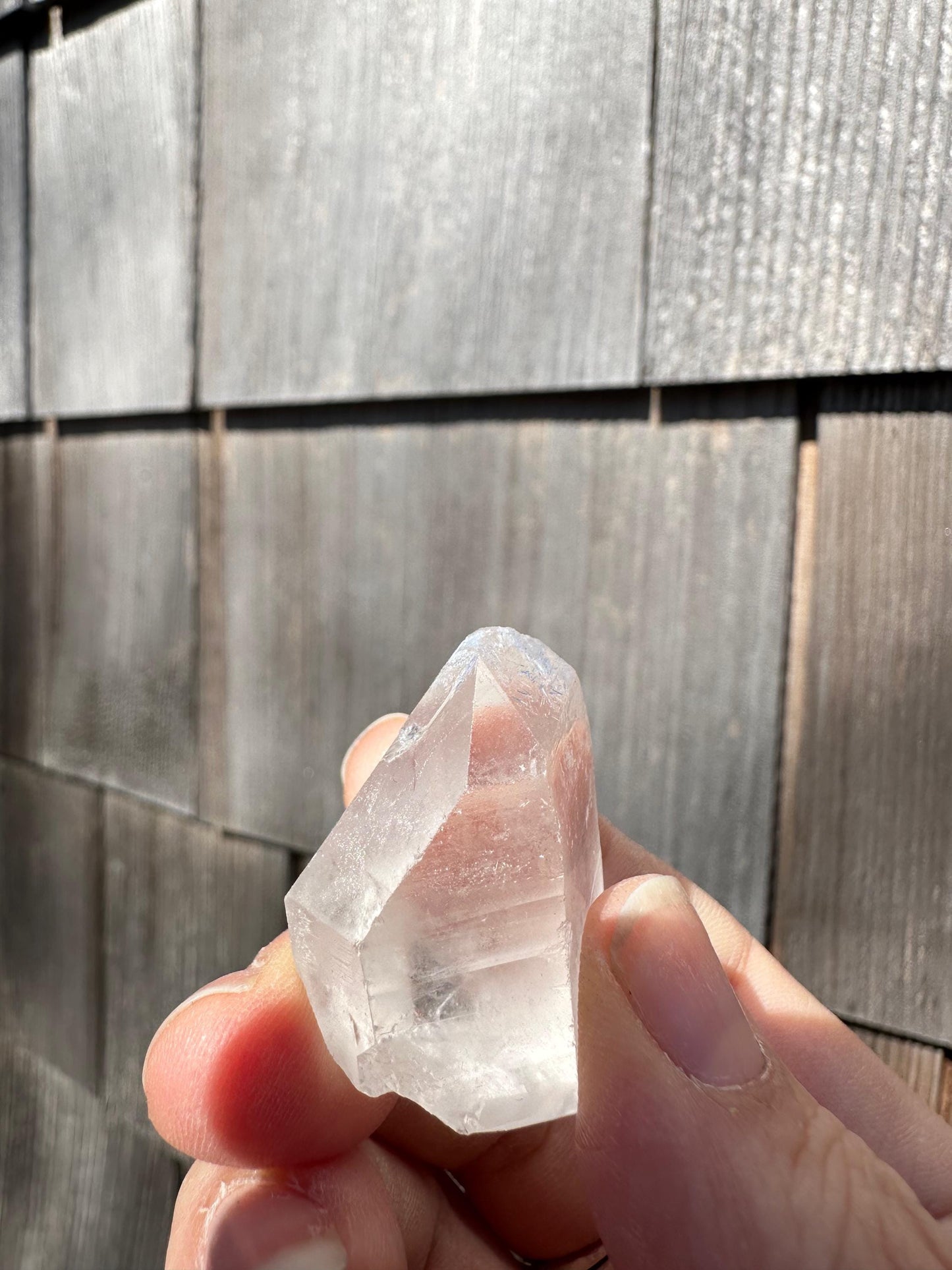 Quartz with Dumortierite Inclusions from Bahia, Brazil