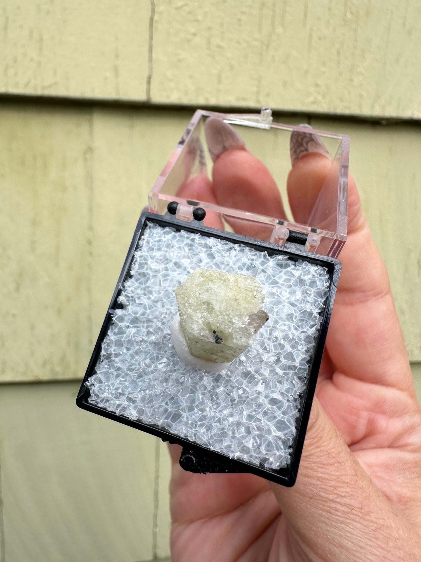 New England Heliodor Crystal from Connecticut