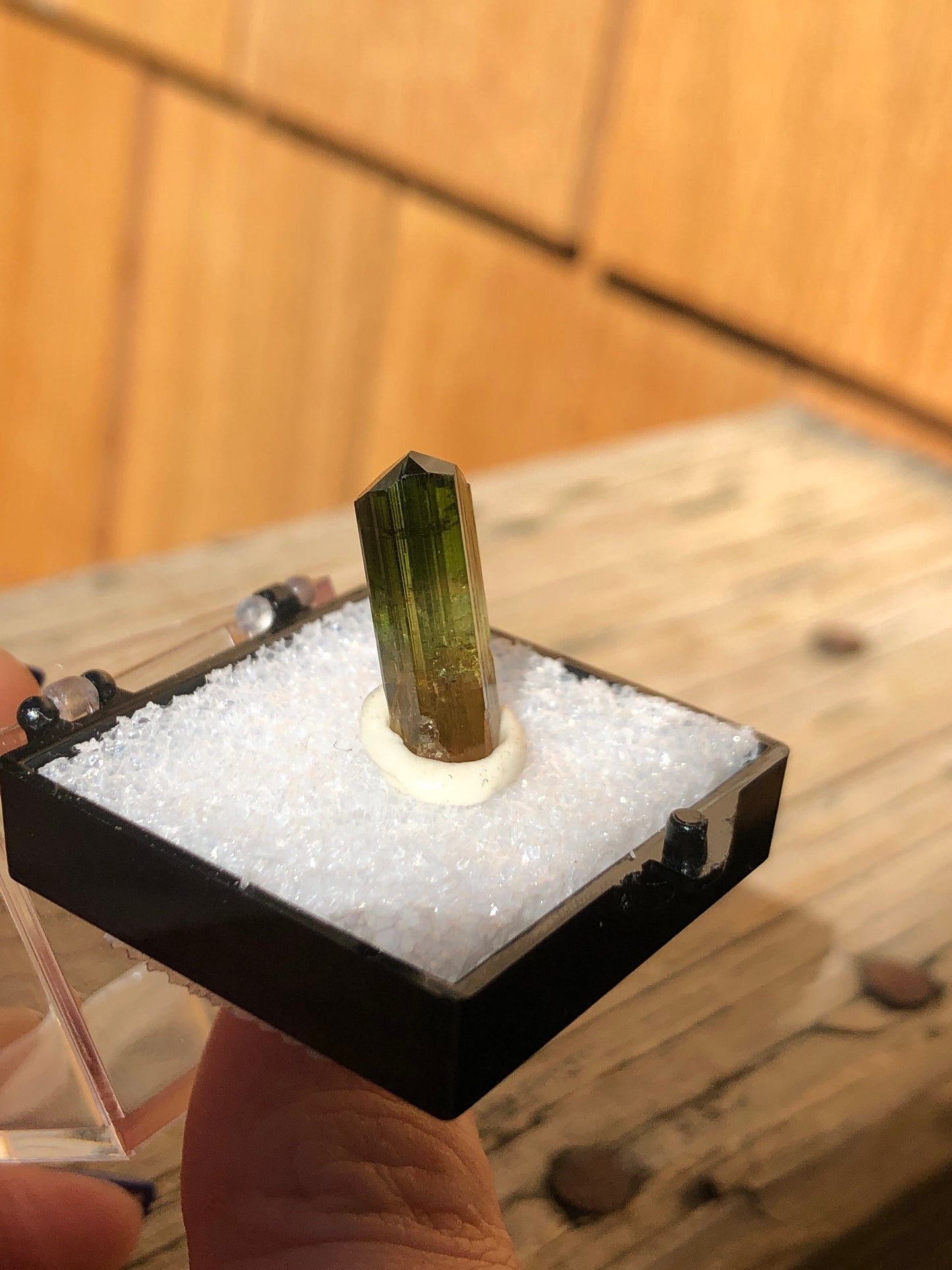 Elbaite Tourmaline Crystal from Barra De Salinas Brazil