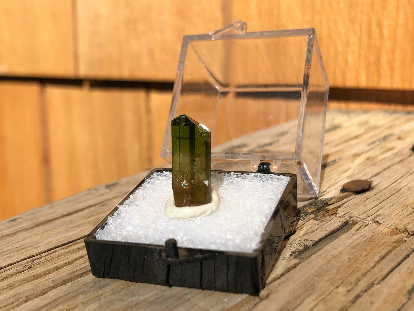 Elbaite Tourmaline Crystal from Barra De Salinas Brazil