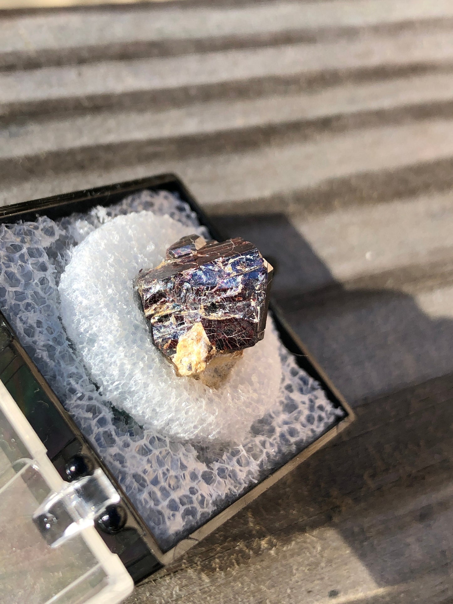 Red Rutile Crystal from California, USA