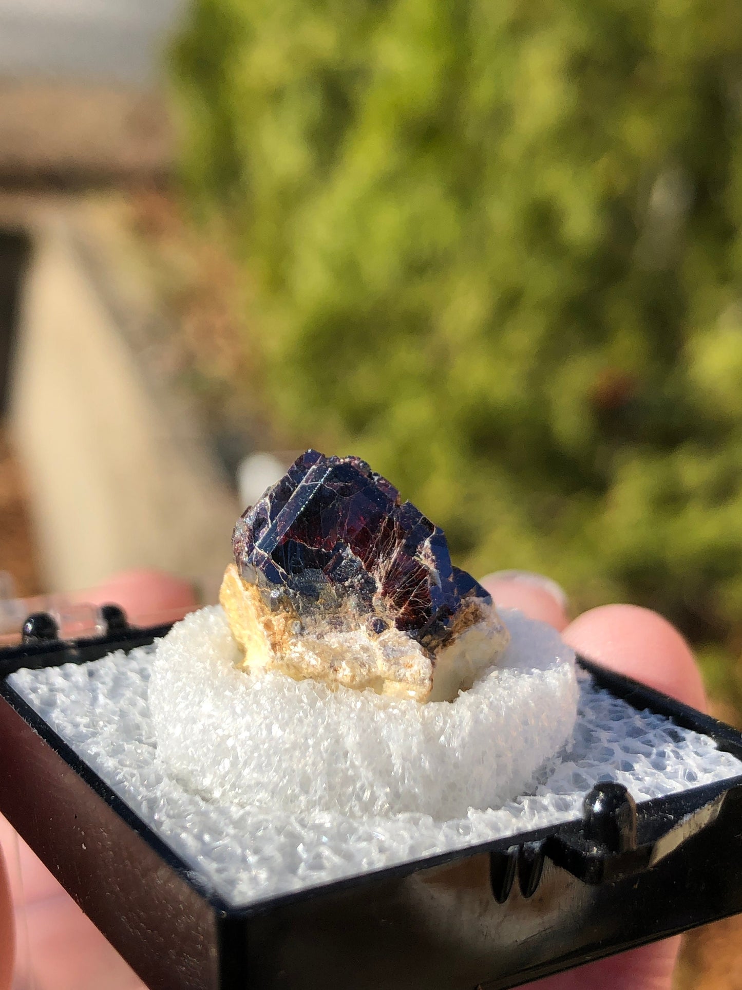 Red Rutile Crystal from California, USA
