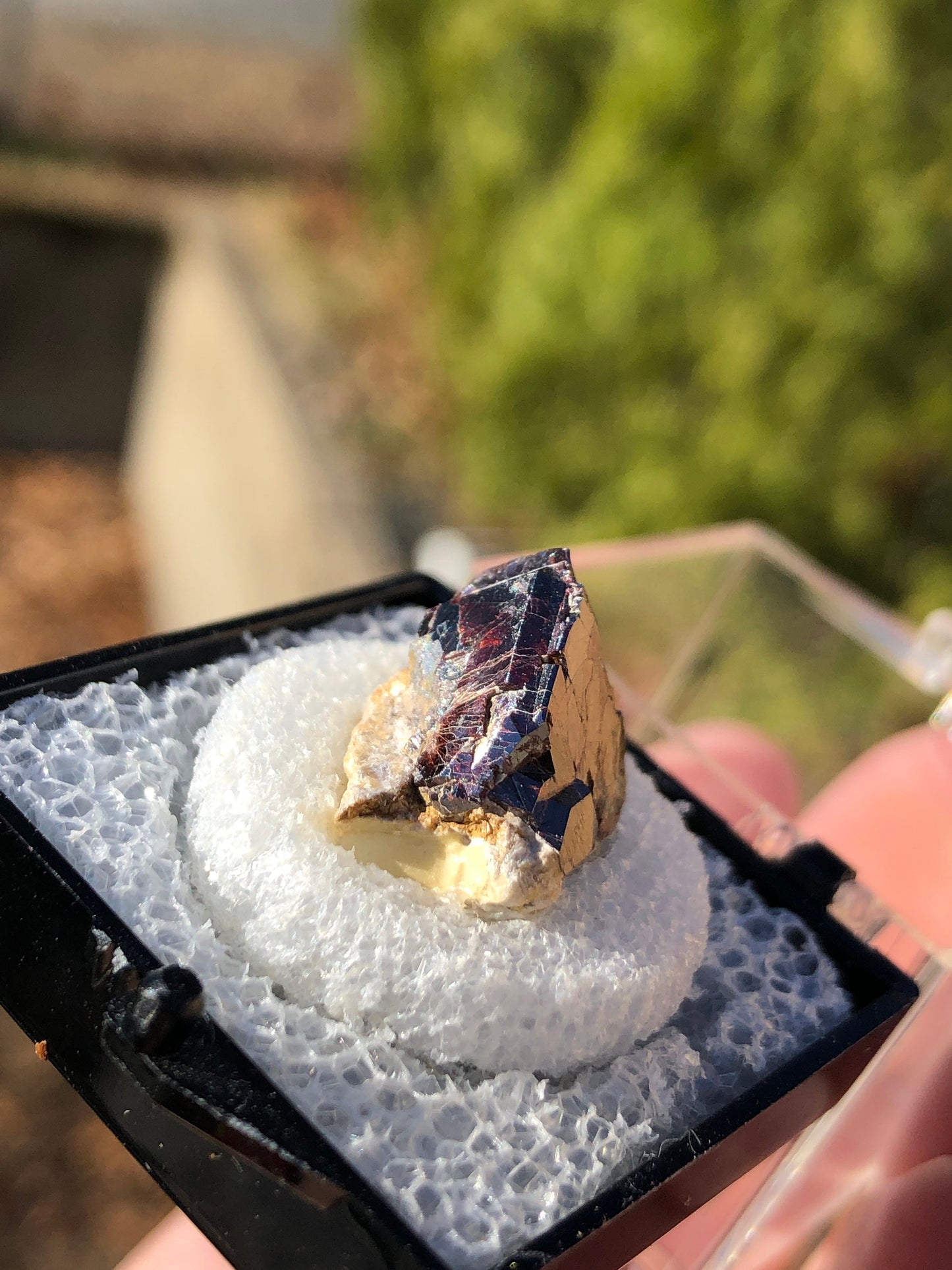 Red Rutile Crystal from California, USA