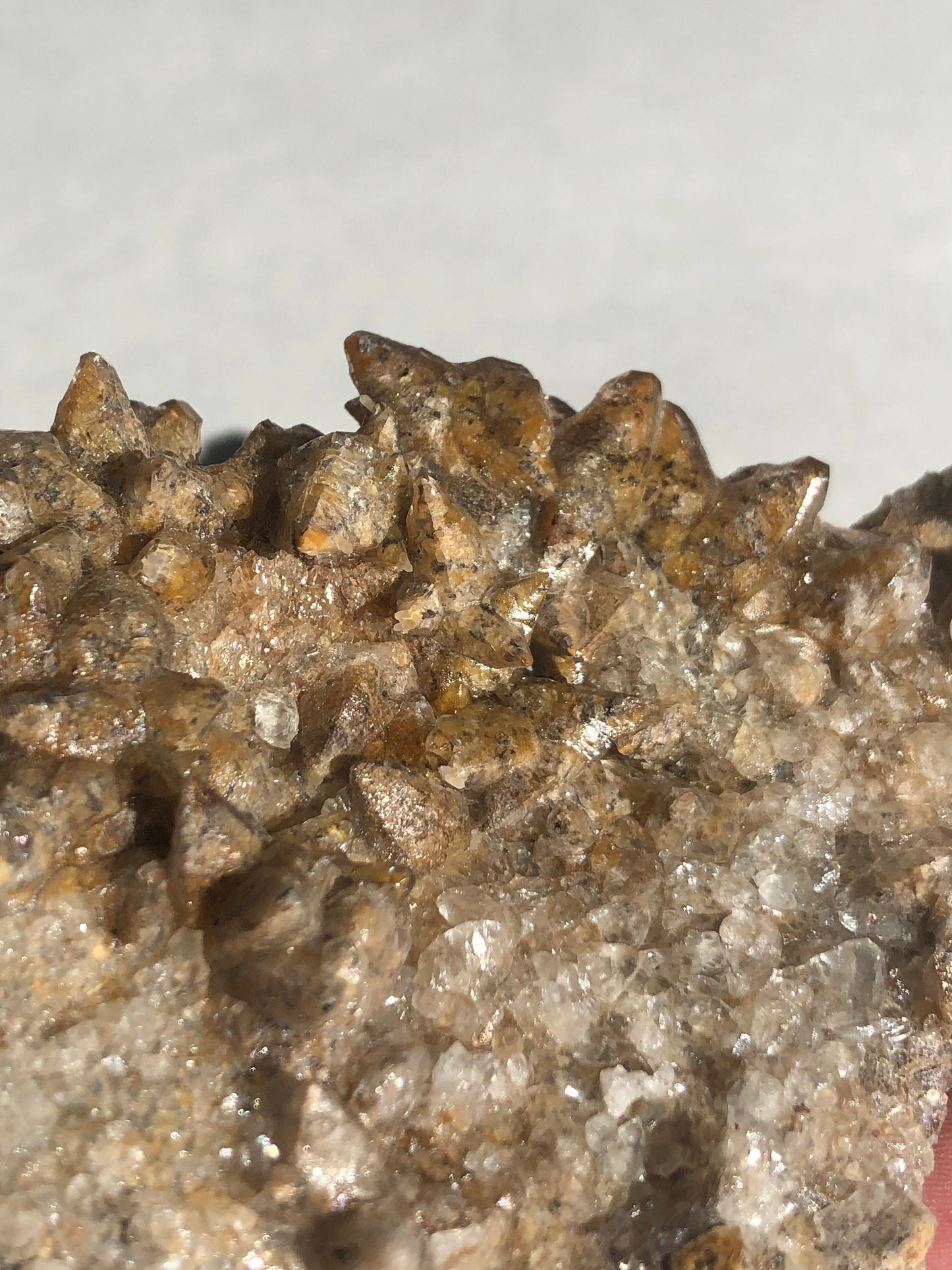 Dogtooth Calcite Cluster from Mexico