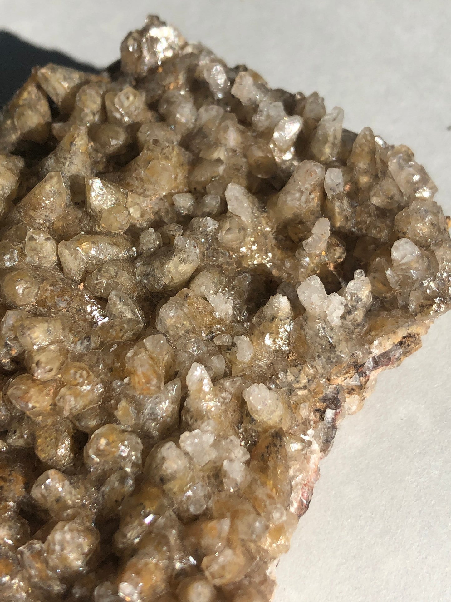Dogtooth Calcite Cluster from Mexico