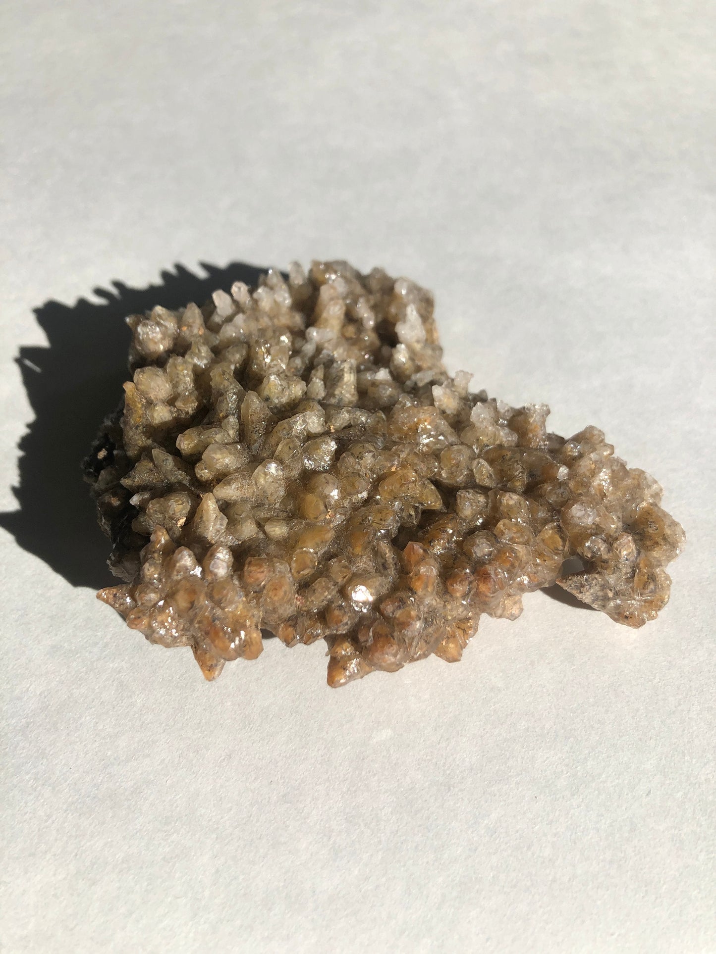 Dogtooth Calcite Cluster from Mexico