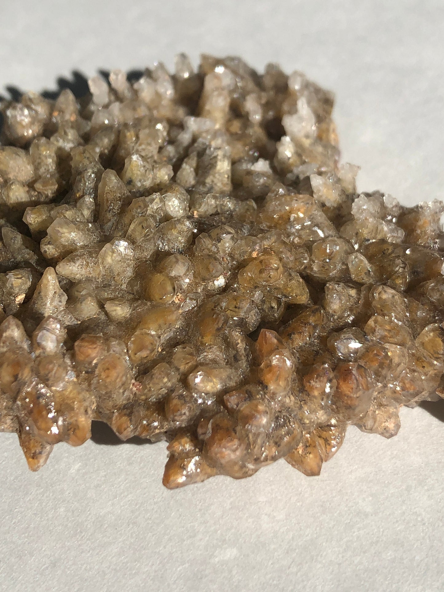 Dogtooth Calcite Cluster from Mexico