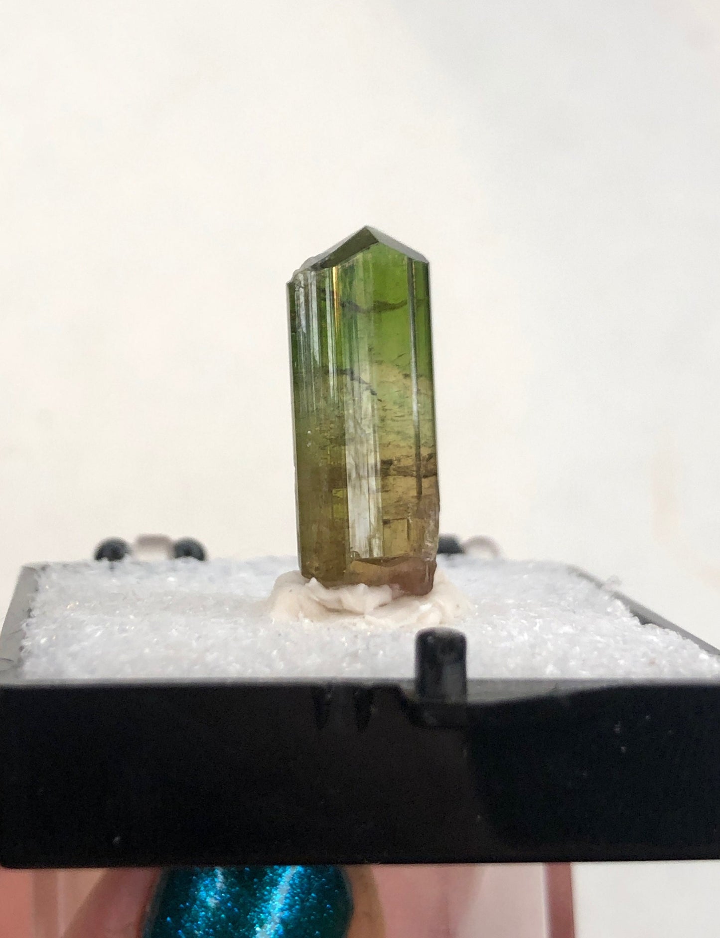 Elbaite Tourmaline Crystal from Barra De Salinas Brazil