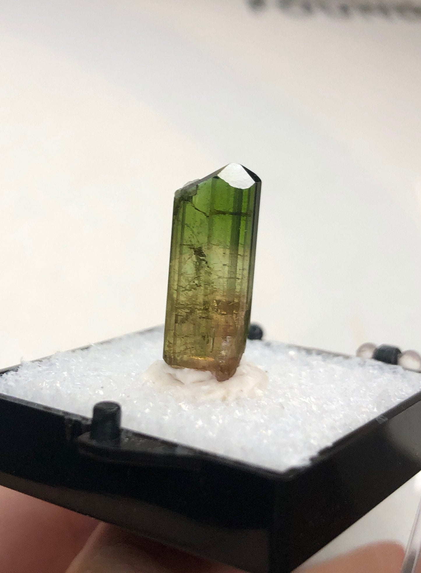 Elbaite Tourmaline Crystal from Barra De Salinas Brazil