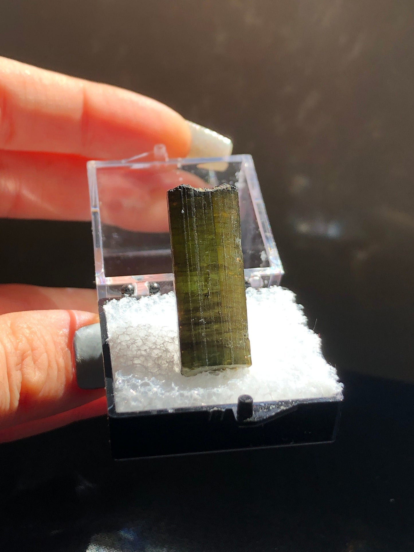 Green Clinozoisite Crystal Specimen from Pennsylvania