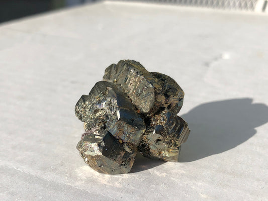 Iridescent Pyrite from Bulgaria