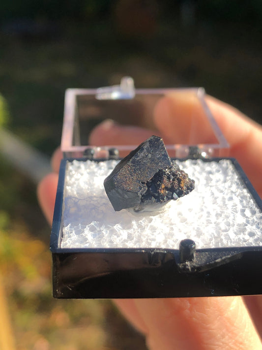 Rare Cafarsite Crystal from Type Locality in Switzerland