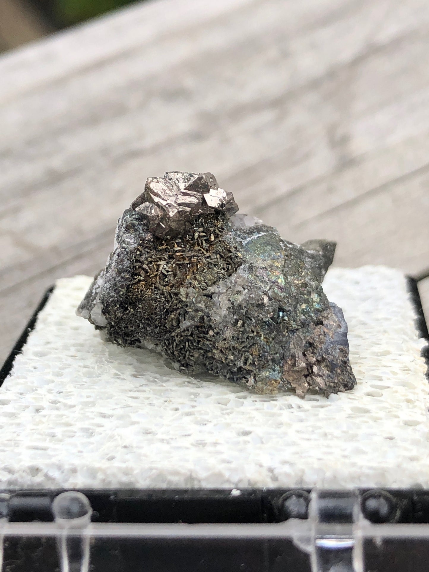 Old Collection Siegenite Cluster on Matrix from Buick Mine Missouri USA