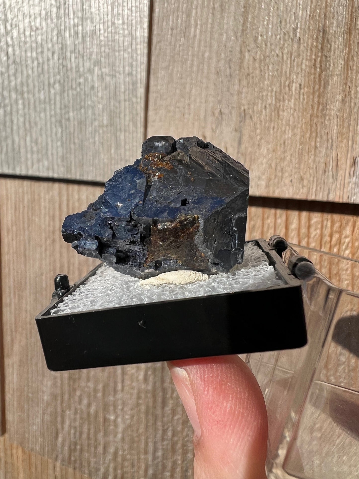 Sphalerite on Galena from Elmwood Mine Tennessee