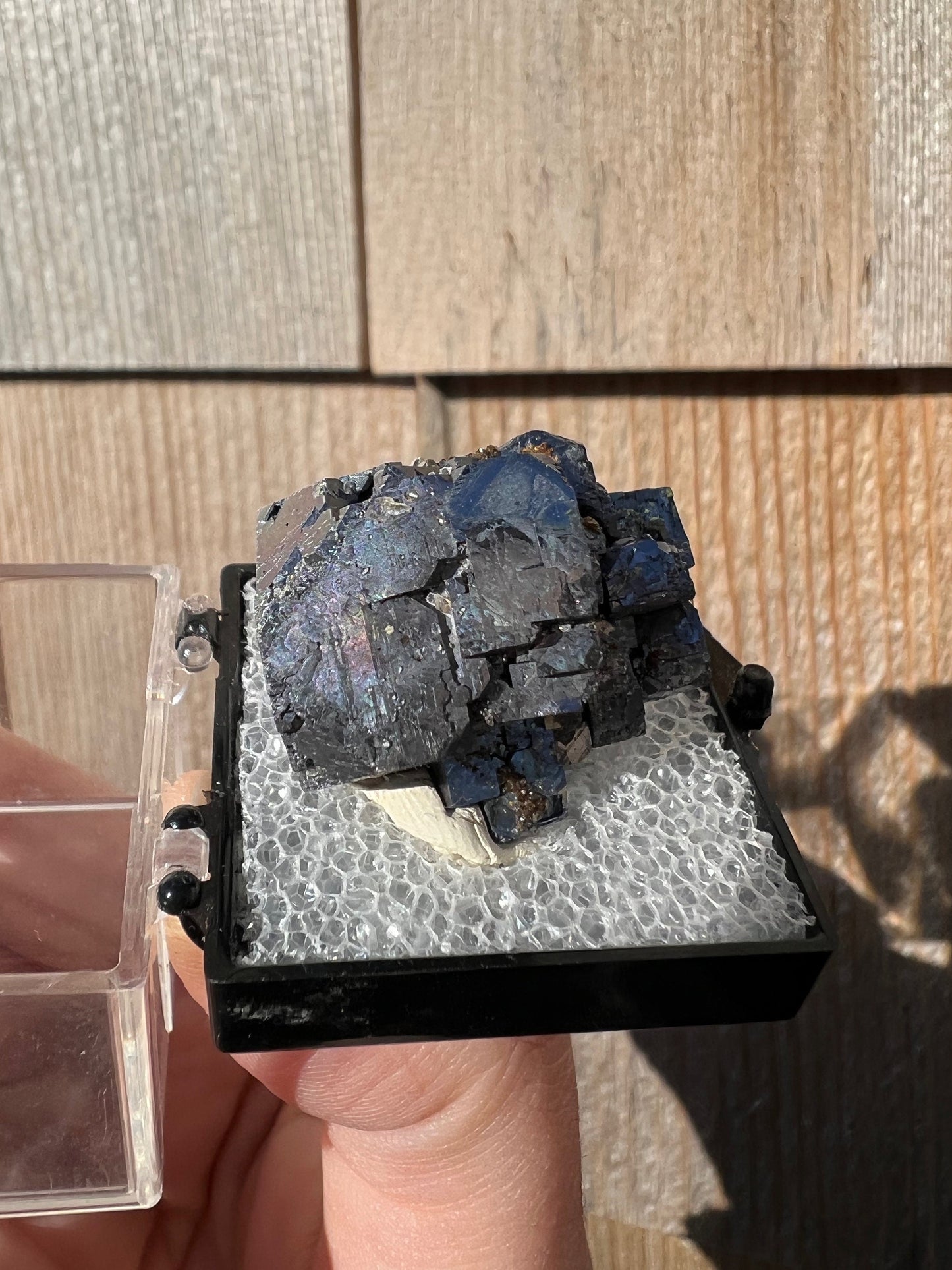 Sphalerite on Galena from Elmwood Mine Tennessee
