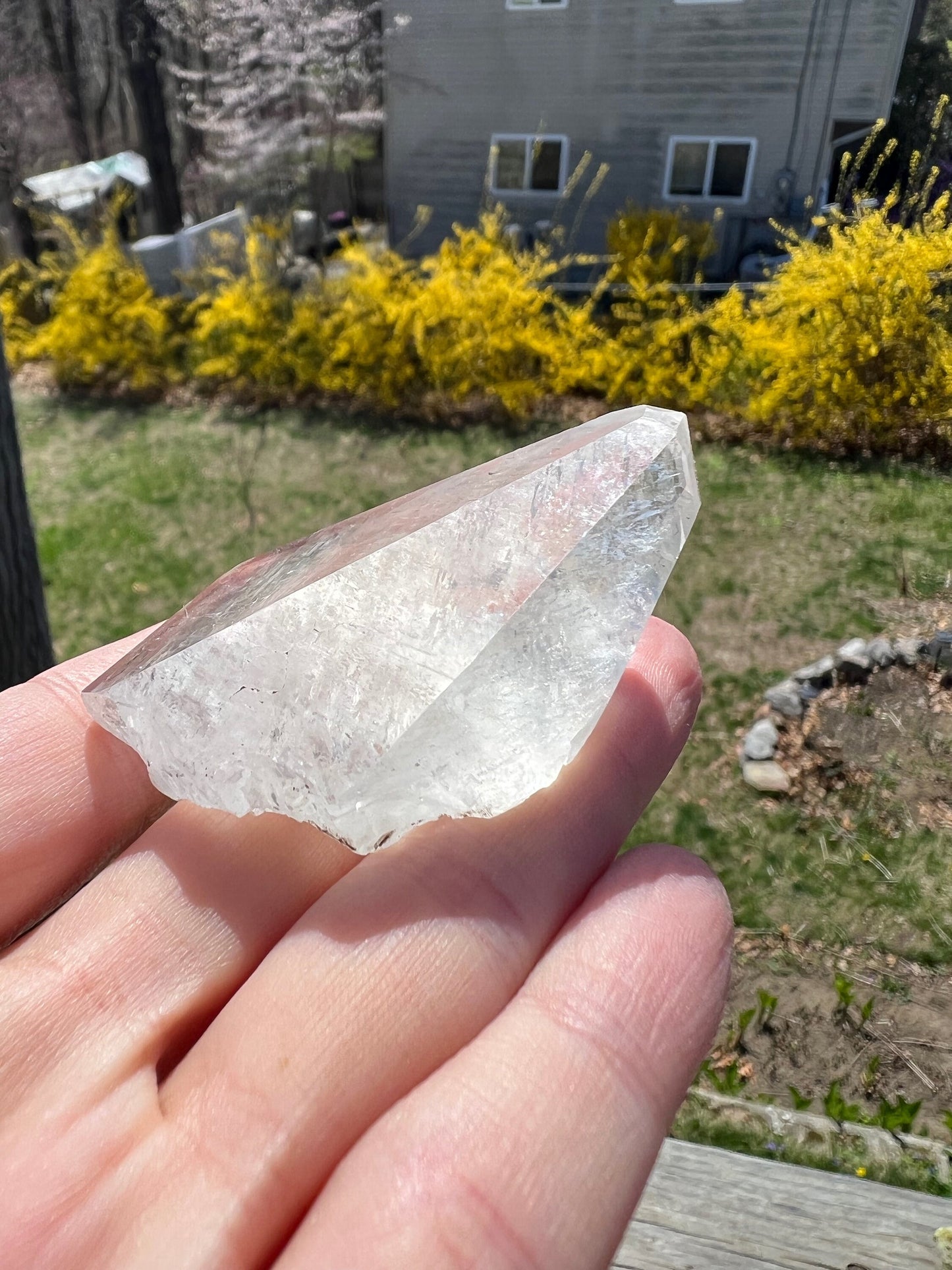 Dogtooth Calcite Crystal with Marcasite from Linwood Mine Iowa USA
