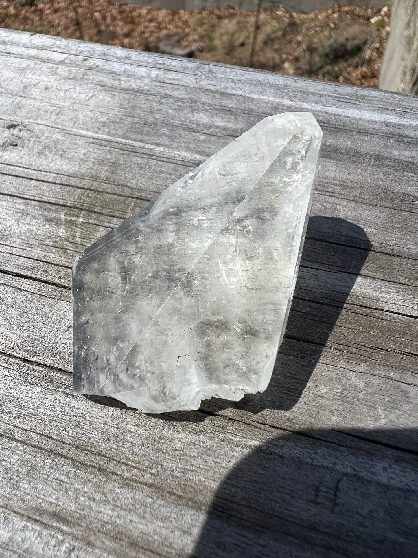 Dogtooth Calcite Crystal with Marcasite from Linwood Mine Iowa USA