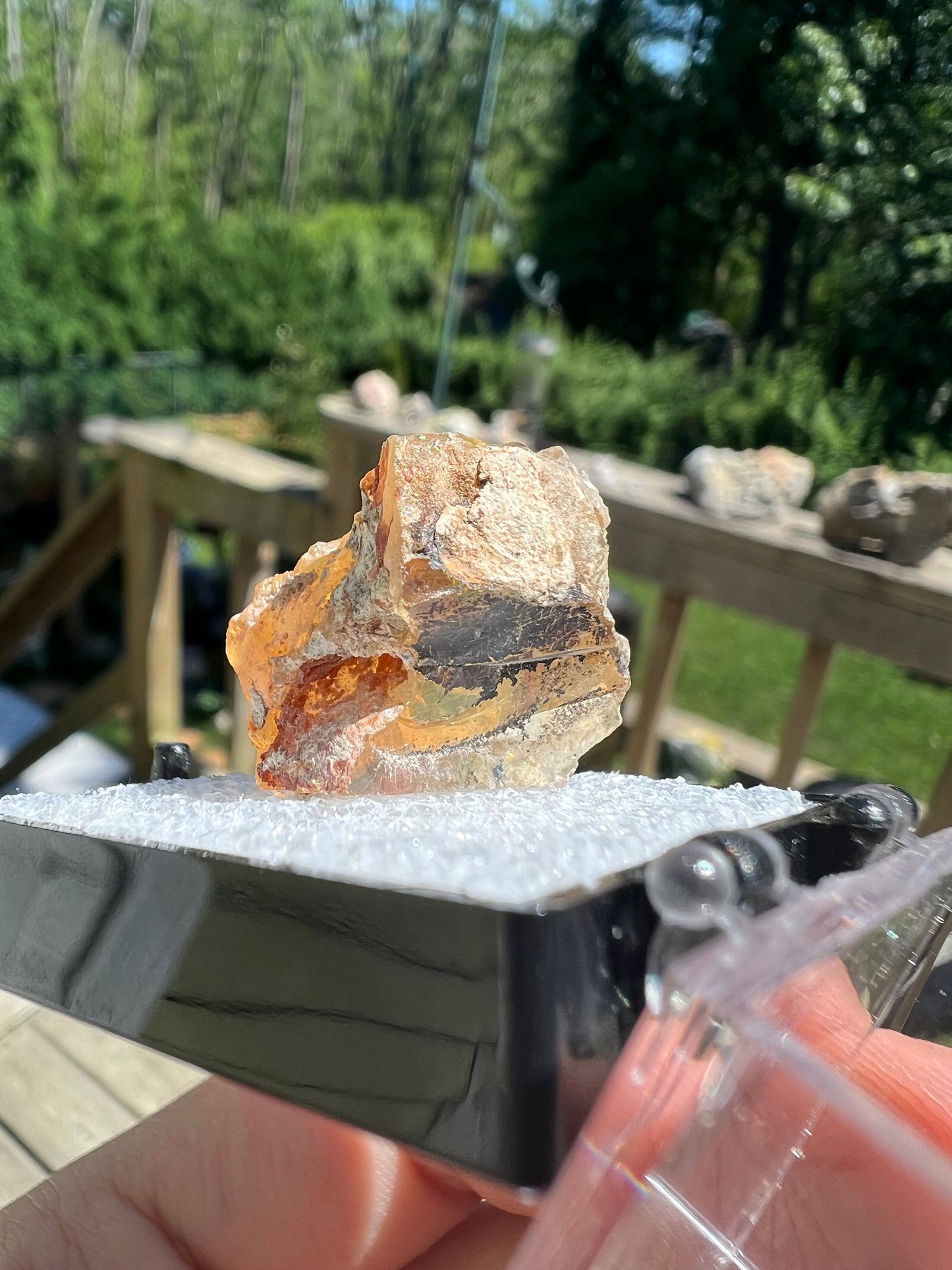 Fiery Rough Opal from Ethiopia