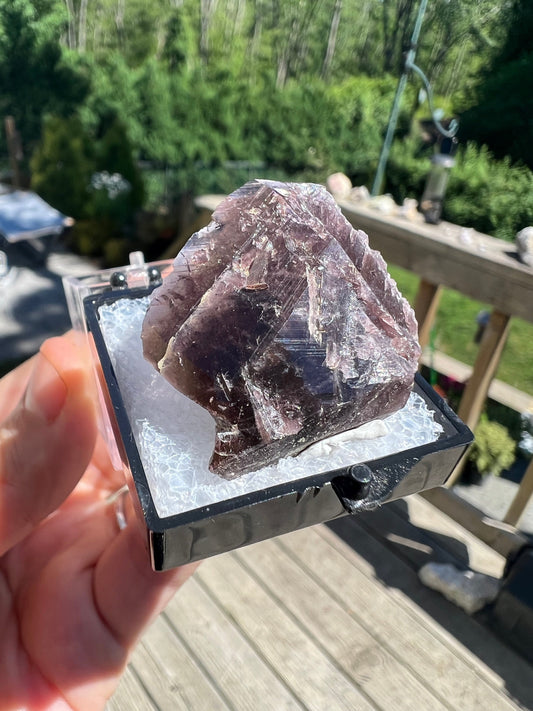 Ferro-Axinite Crystal from California, USA