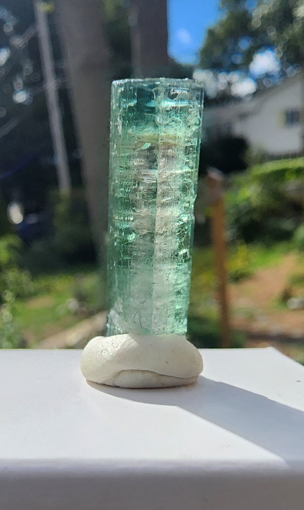 3.6G Watermelon Tourmaline Crystal from Aricanga Mine Brazil