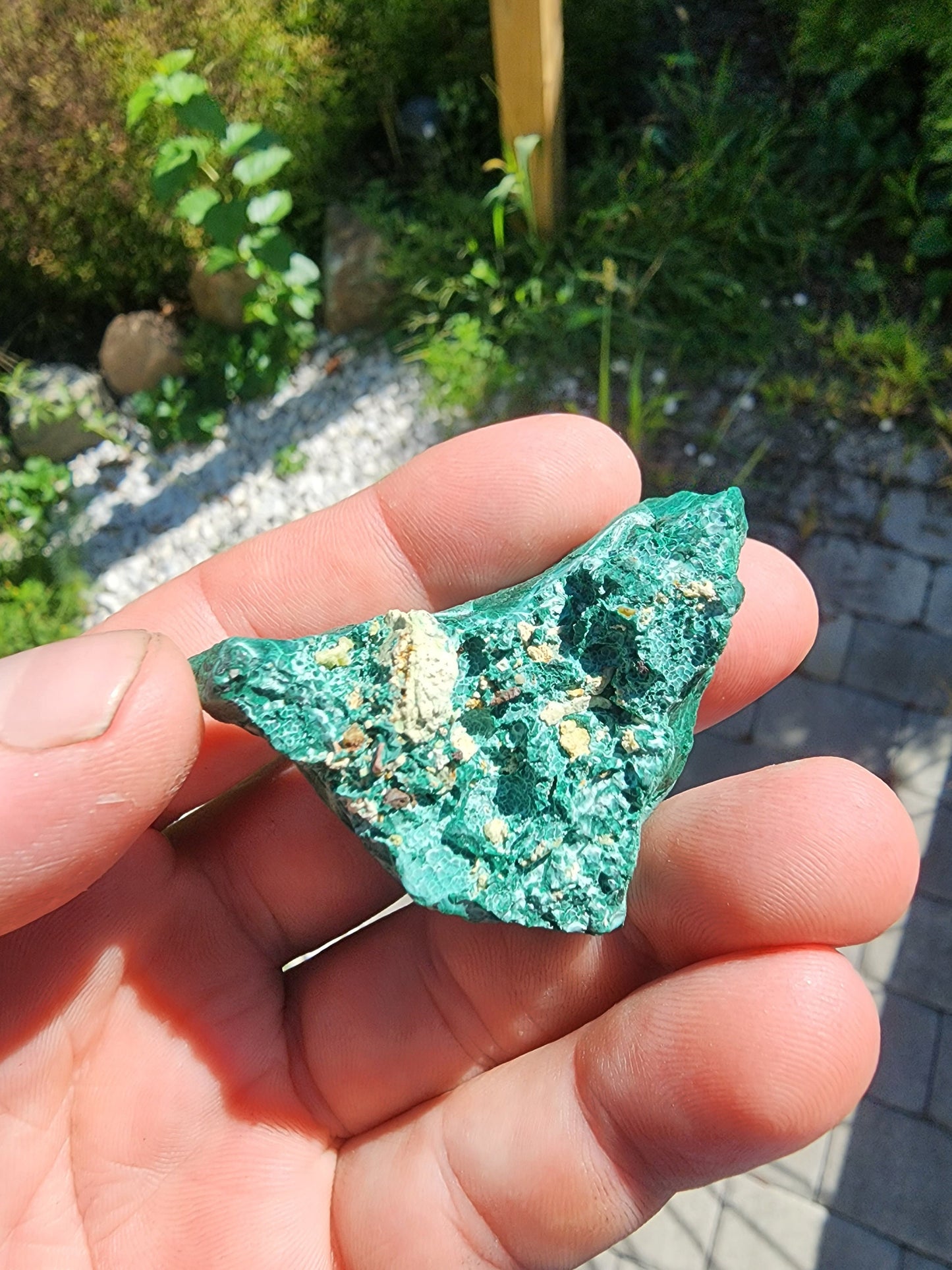 Fibrous Botryoidal Malachite from China