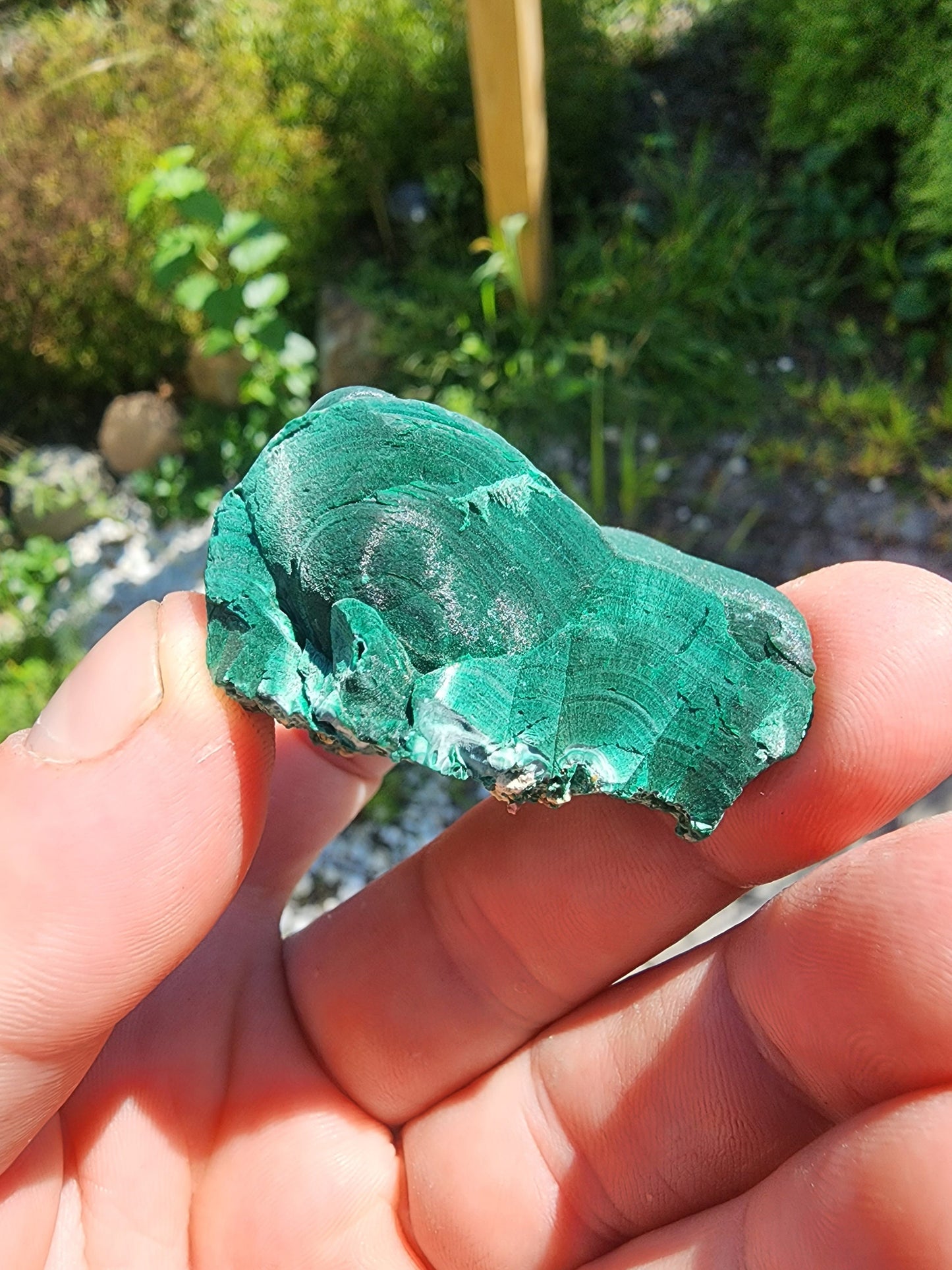 Fibrous Botryoidal Malachite from China