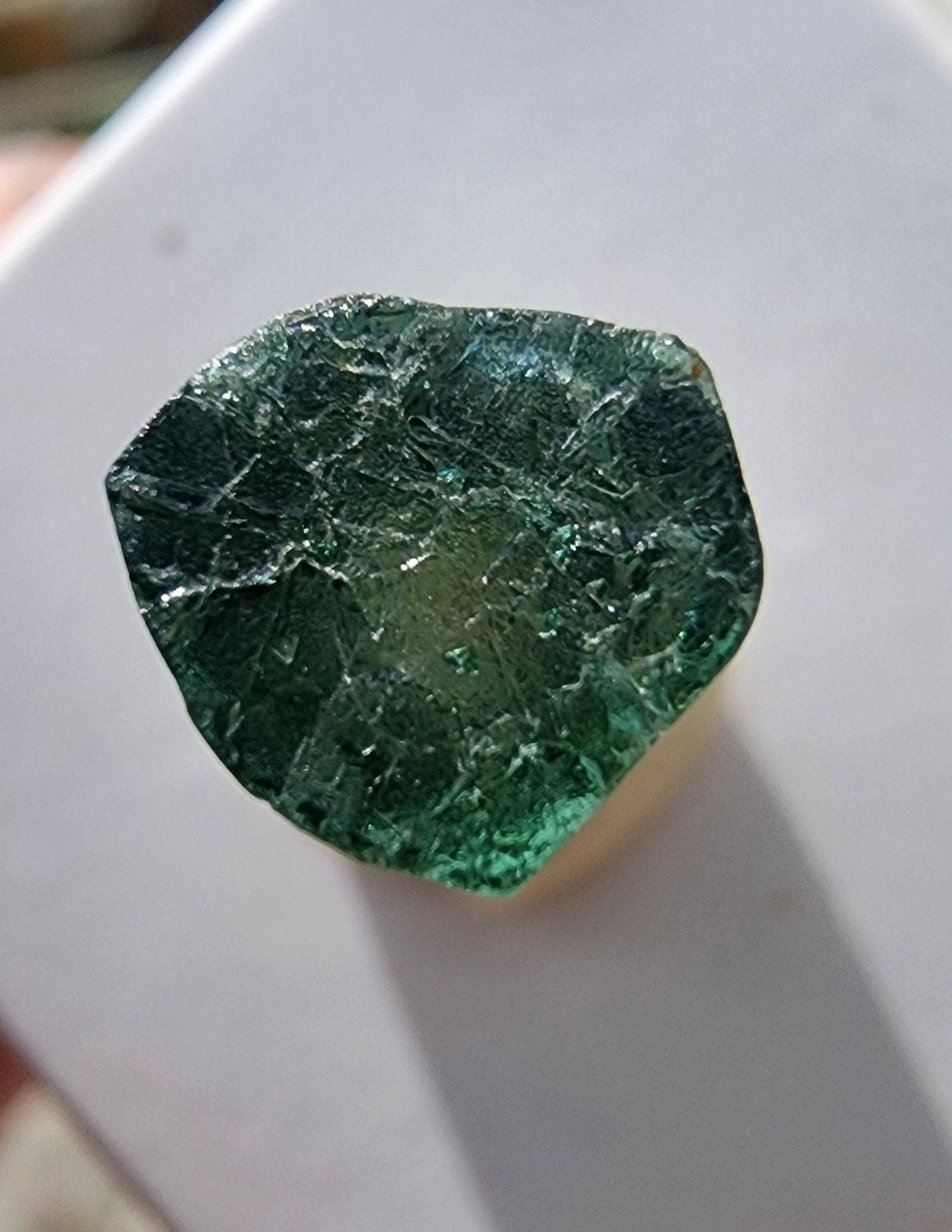 3.6G Watermelon Tourmaline Crystal from Aricanga Mine Brazil