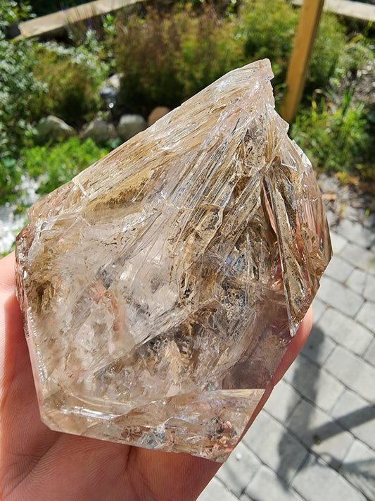 Cabinet Skeletal Herkimer Diamond Quartz Crystal from New York USA