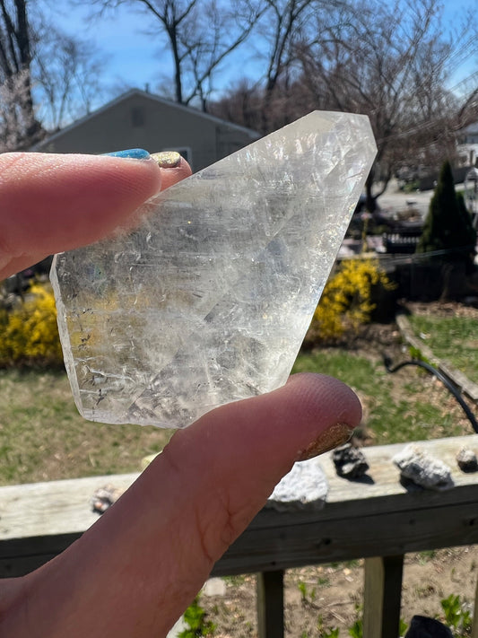 Dogtooth Calcite Crystal with Marcasite from Linwood Mine Iowa USA