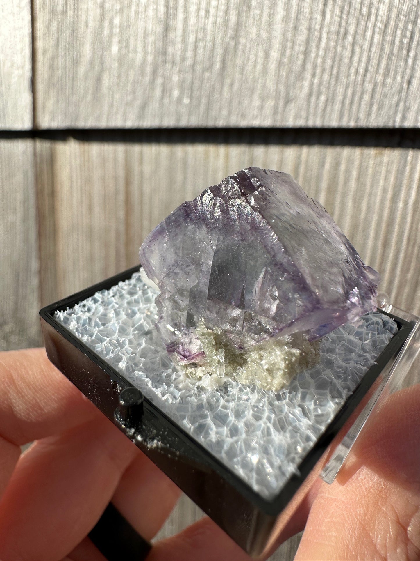YGX Fluorite with Quartz Inclusions from China