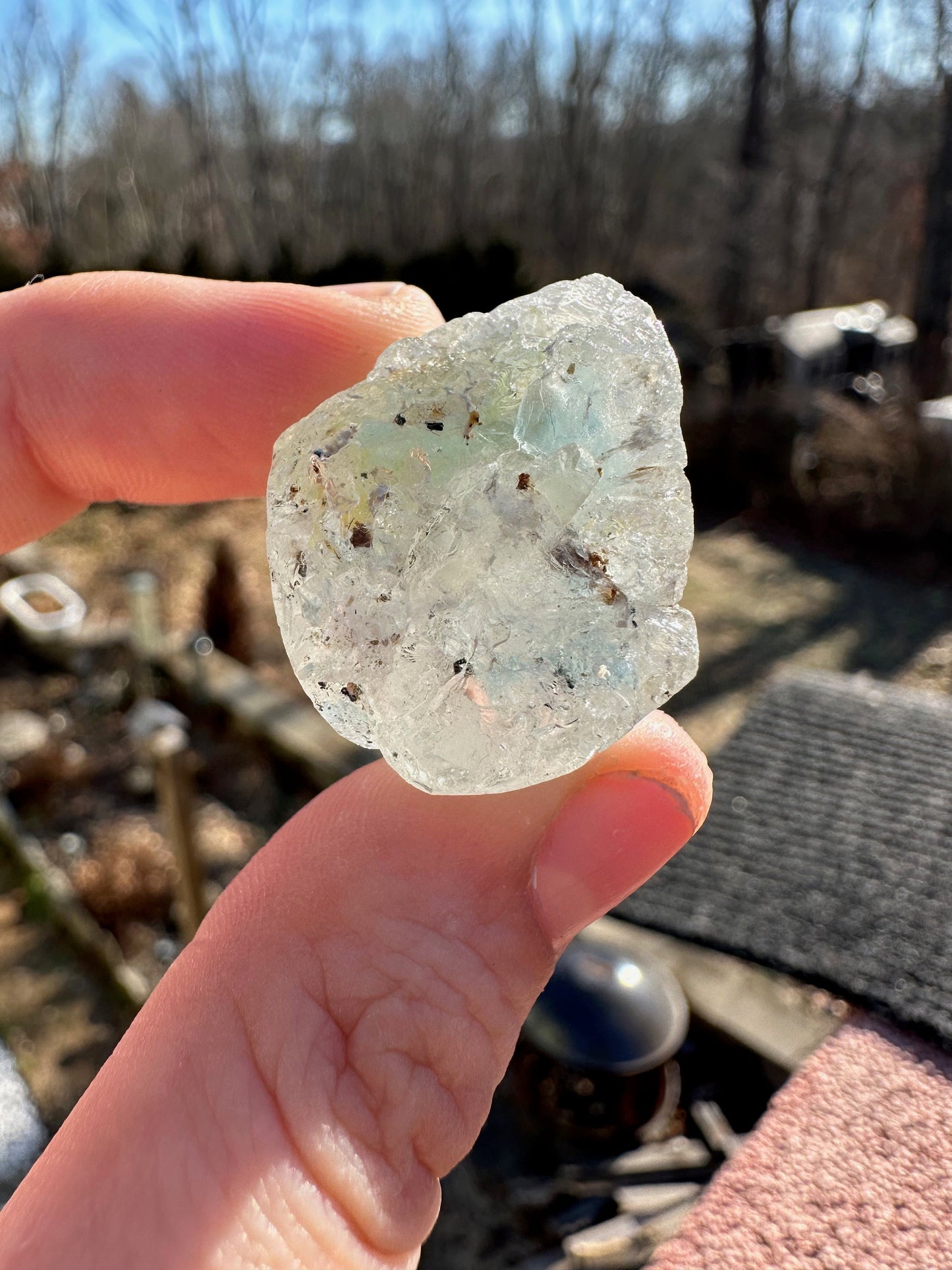 Blue Topaz Crystal from Brazil