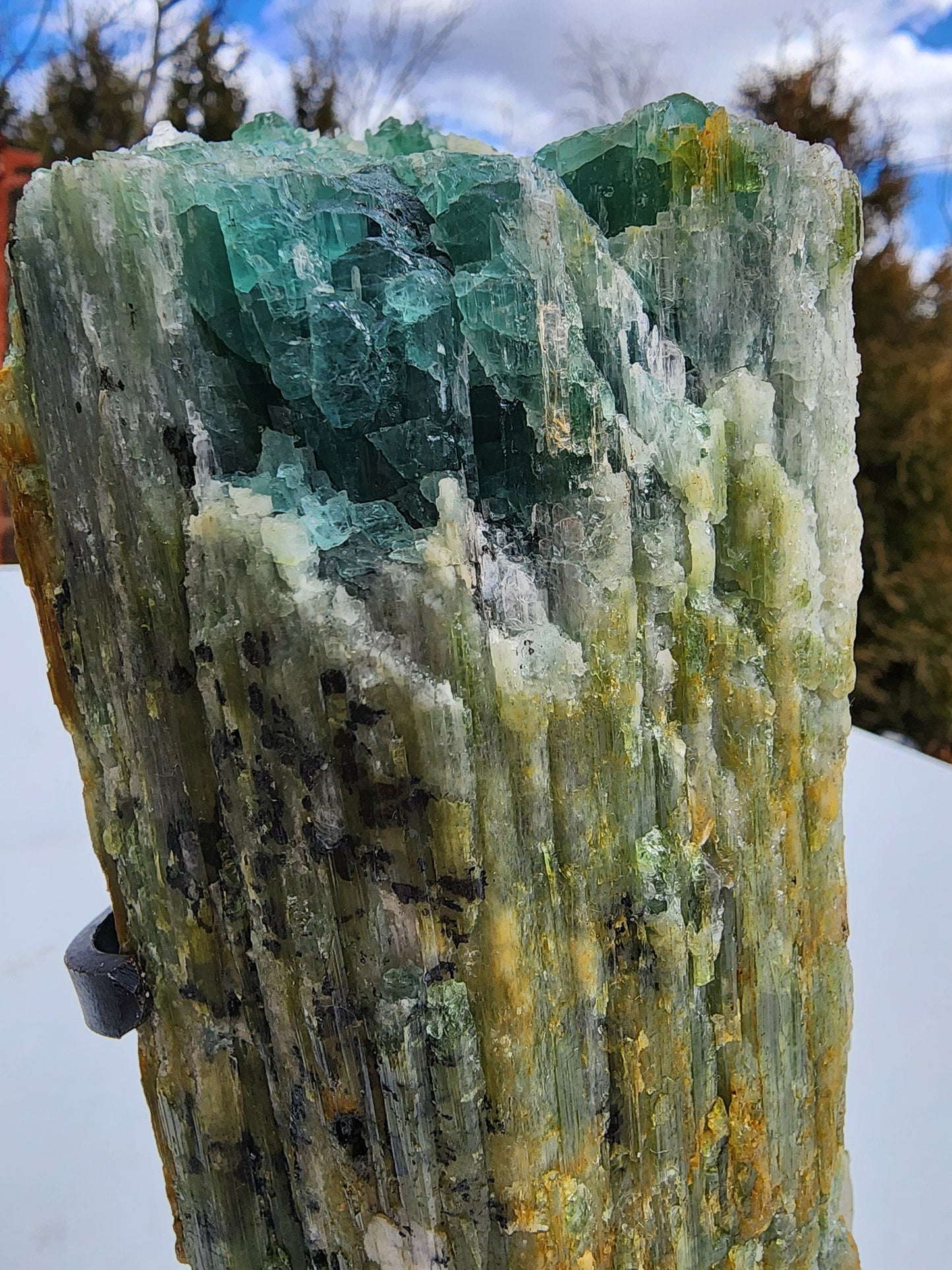 Large Tourmaline Crystal from Minas Gerais, Brazil