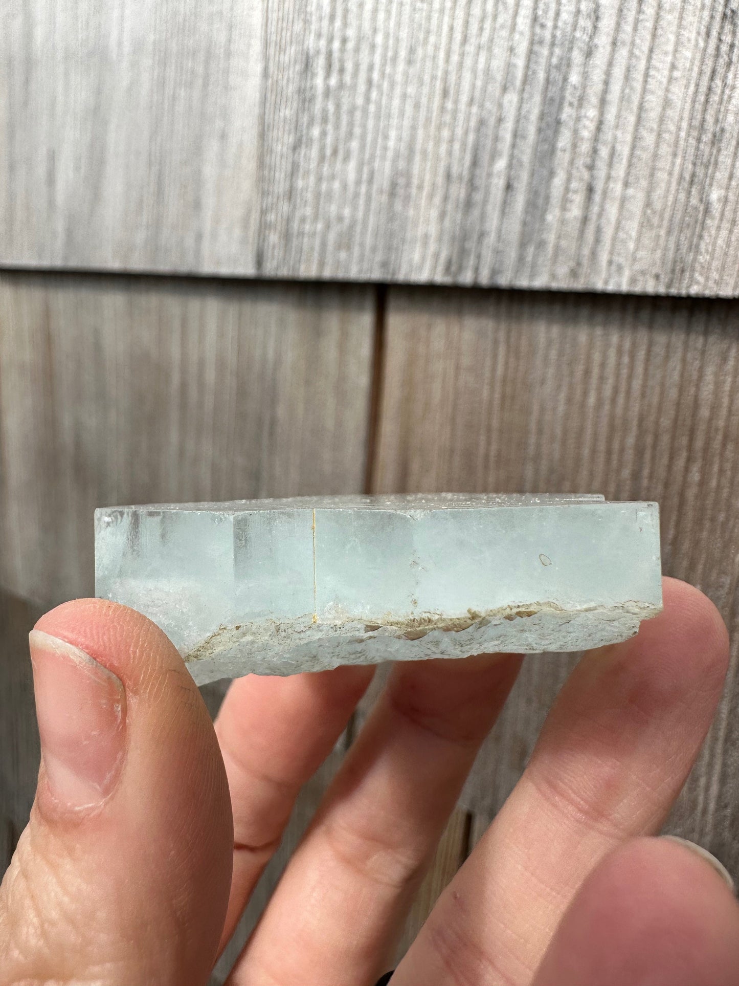 Large Complete Aquamarine Crystal from Nagar Valley Pakistan