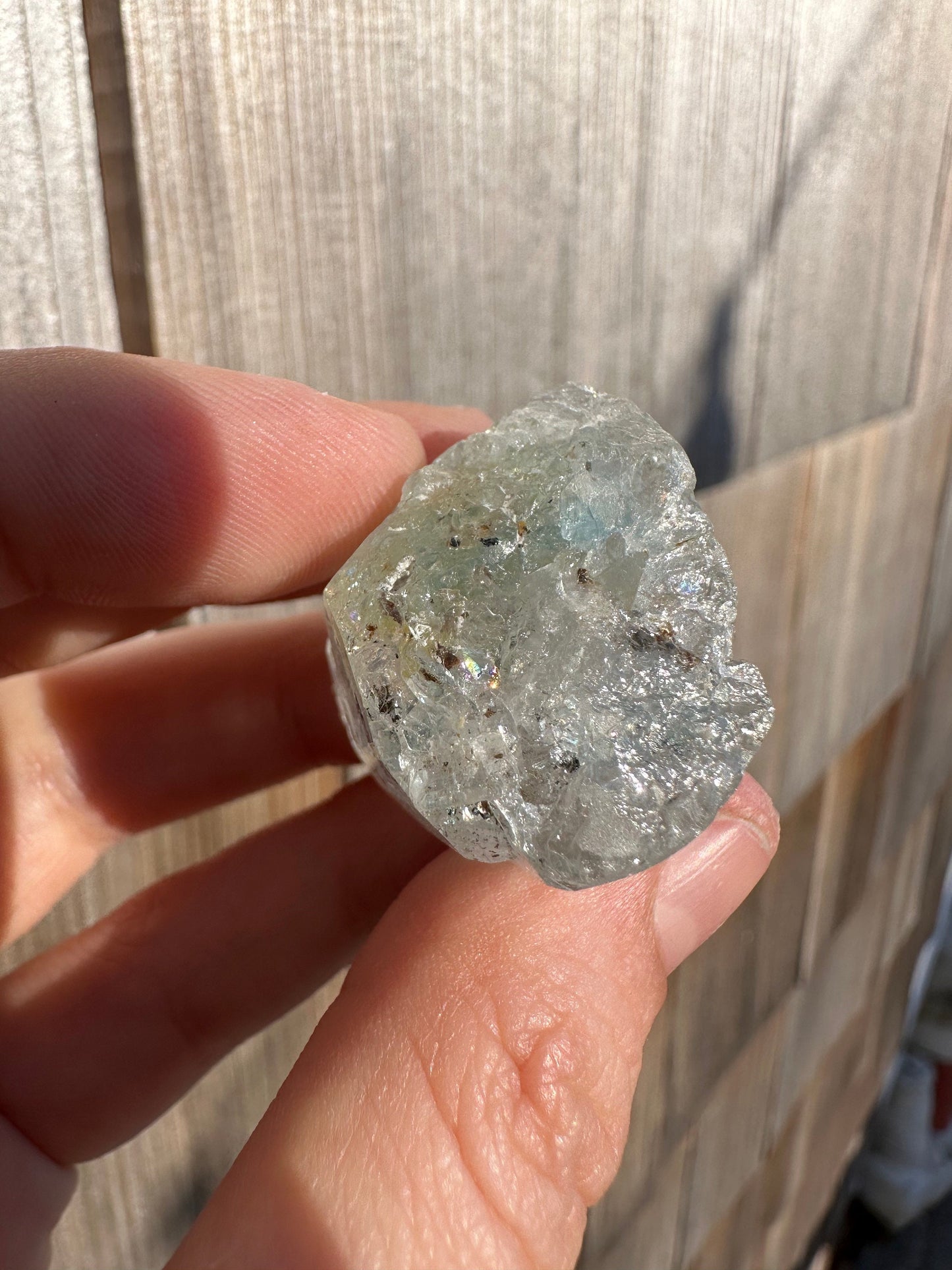 Blue Topaz Crystal from Brazil