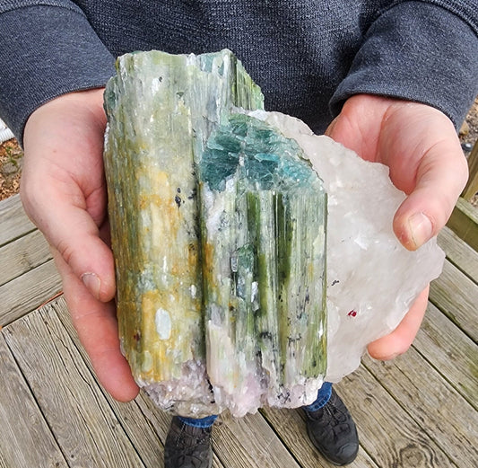 Large Tourmaline Crystal from Minas Gerais, Brazil