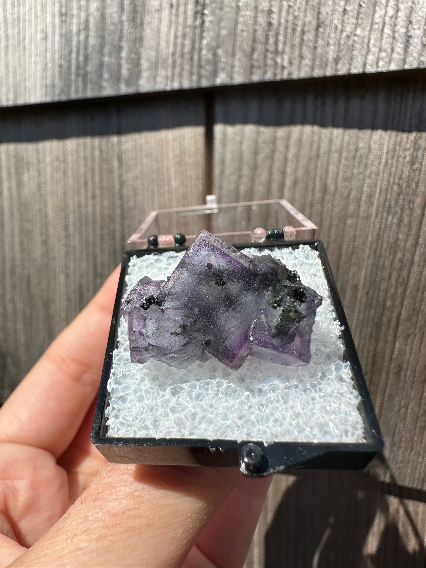 YGX Phantom Fluorite Cluster from China