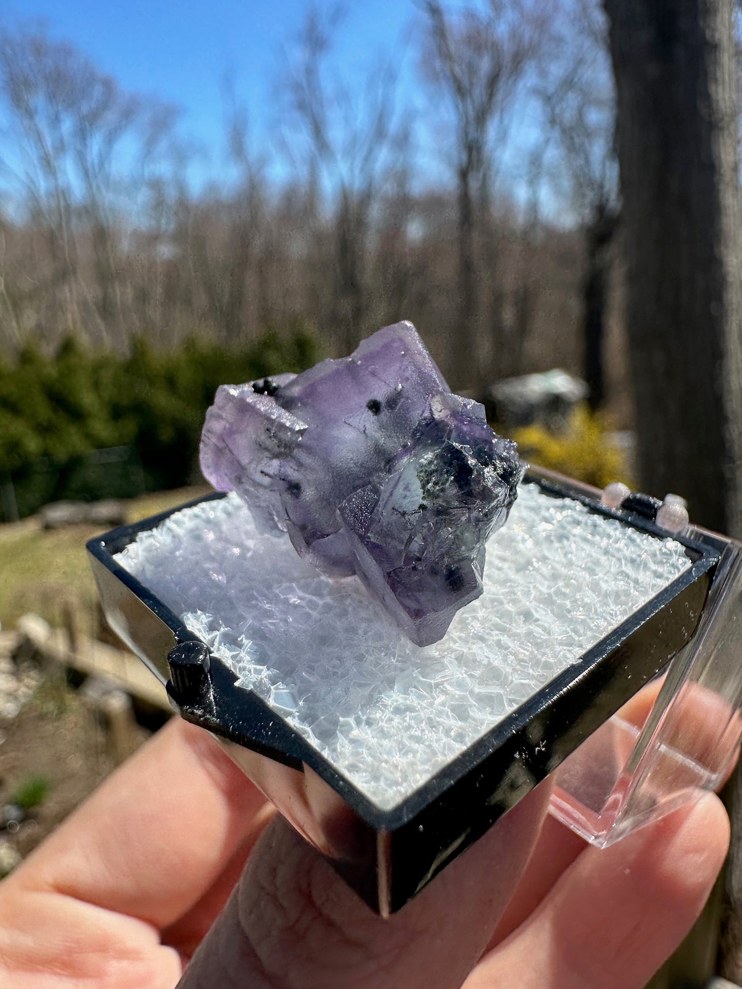 YGX Phantom Fluorite Cluster from China