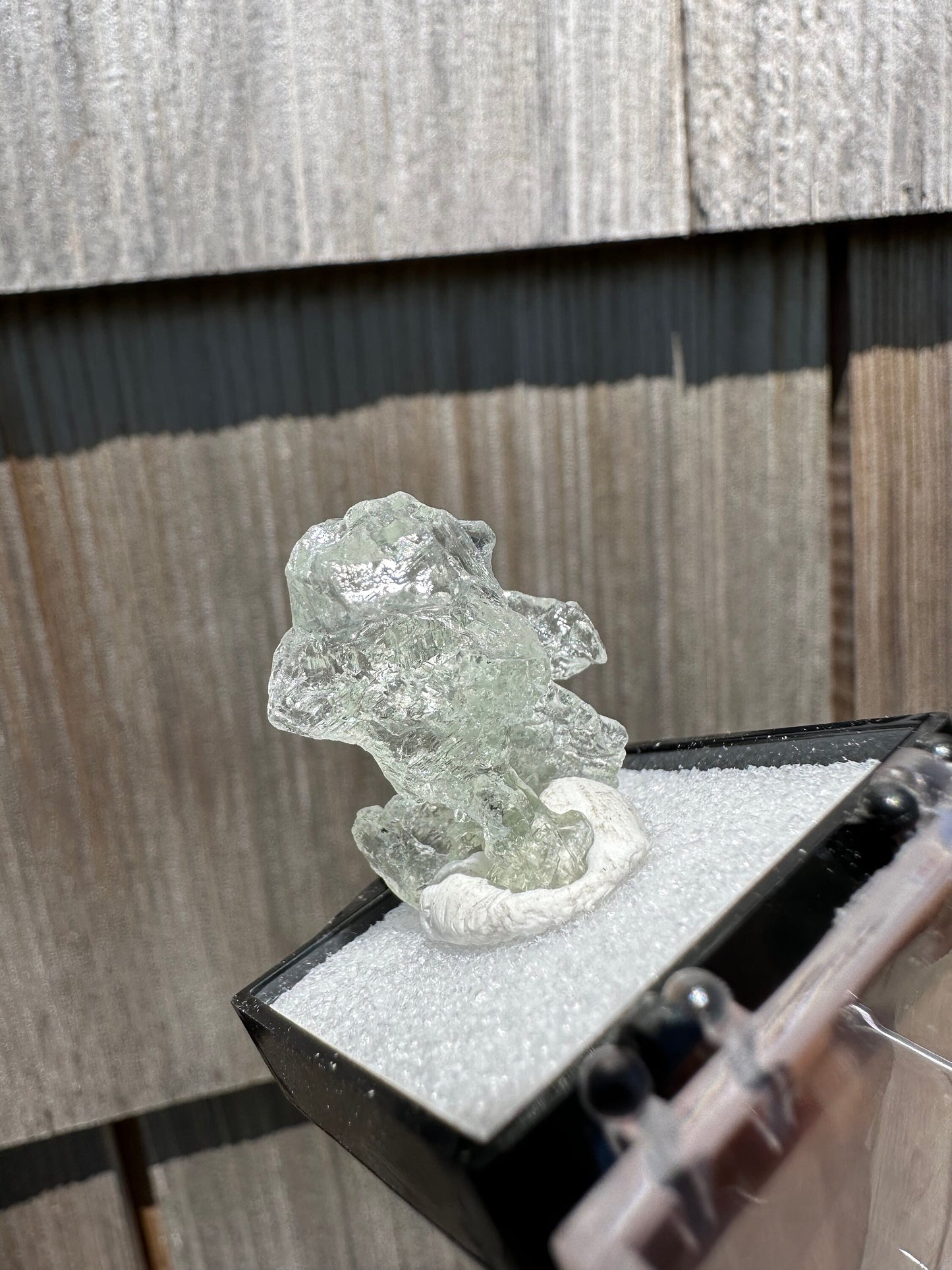 Etched Green Fluorite Crystal Thumbnail from China