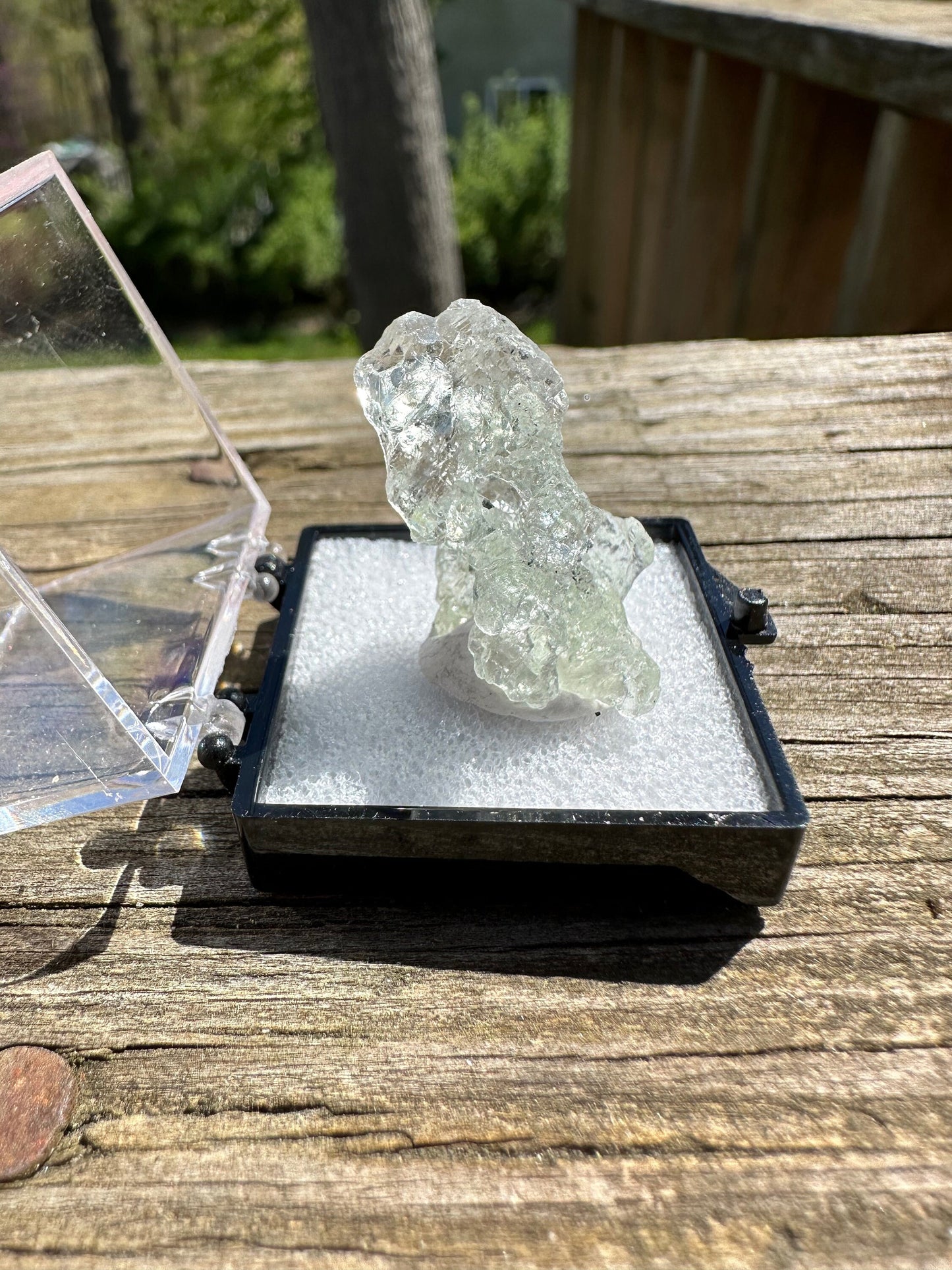 Etched Green Fluorite Crystal Thumbnail from China